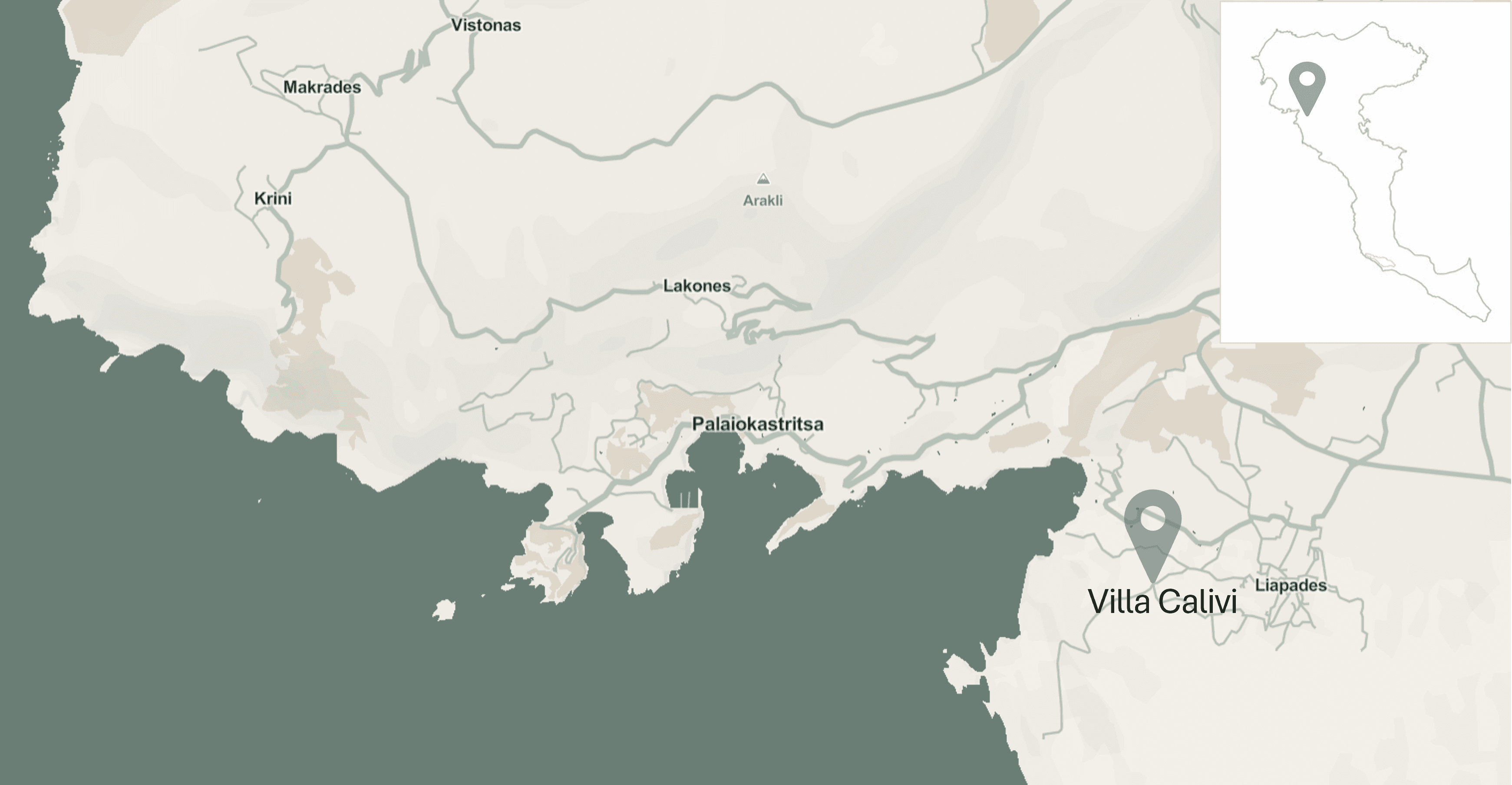 Location Villa Calivi