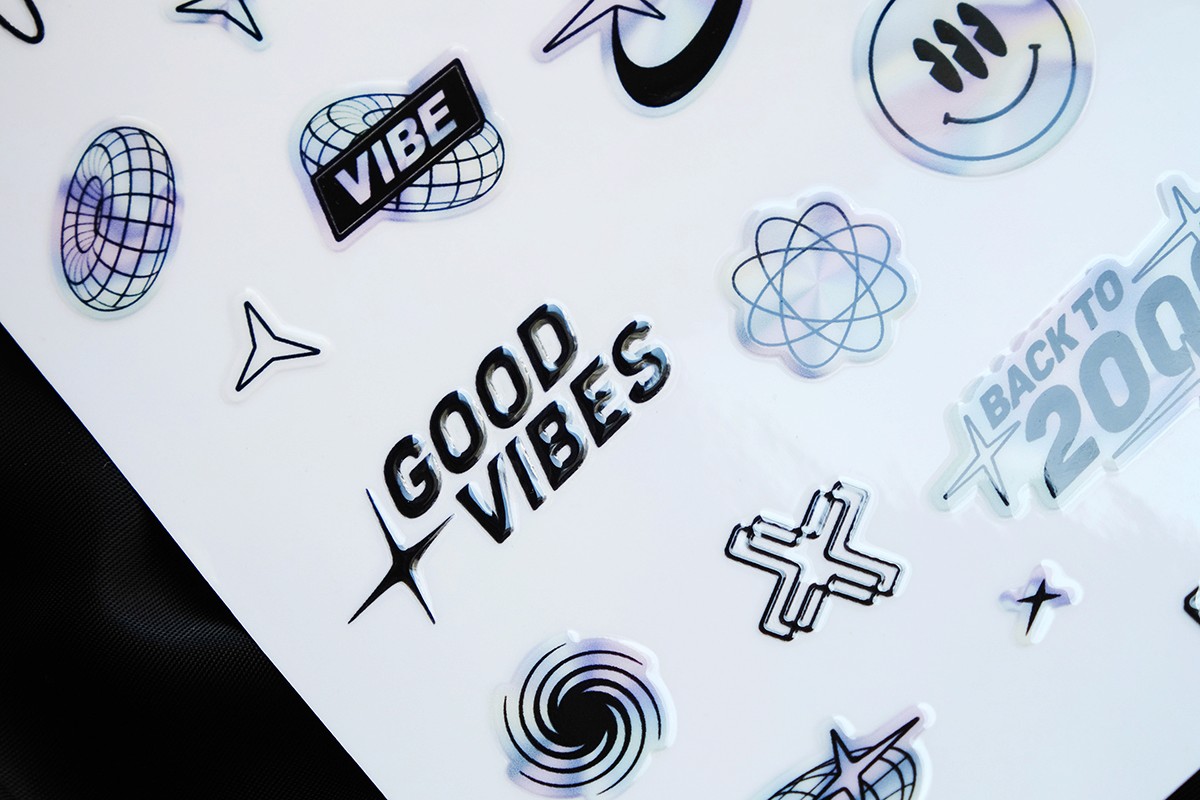 Sticker packs, uv dtf stickers for Brand community produced with uv dtf printing.