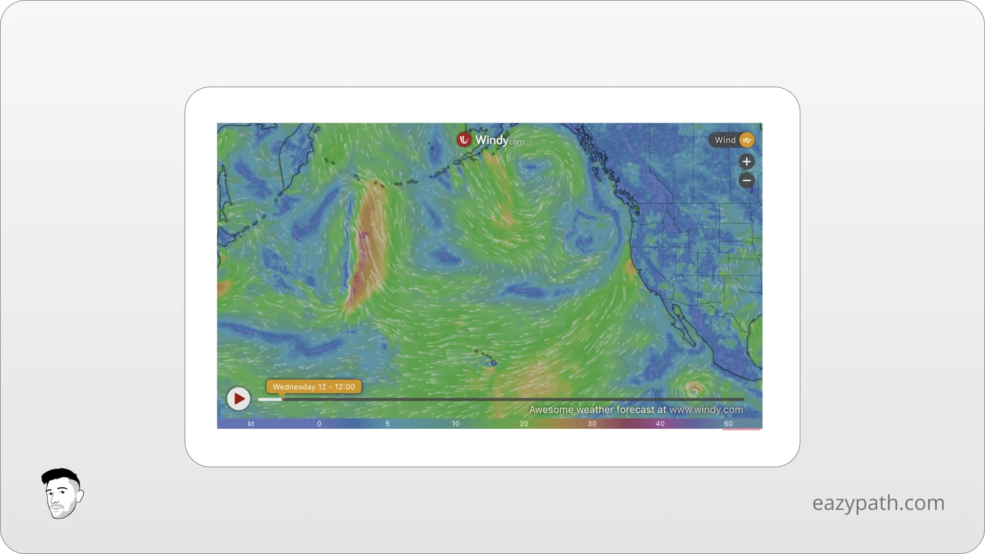 Windy.com Notion Weather Widget