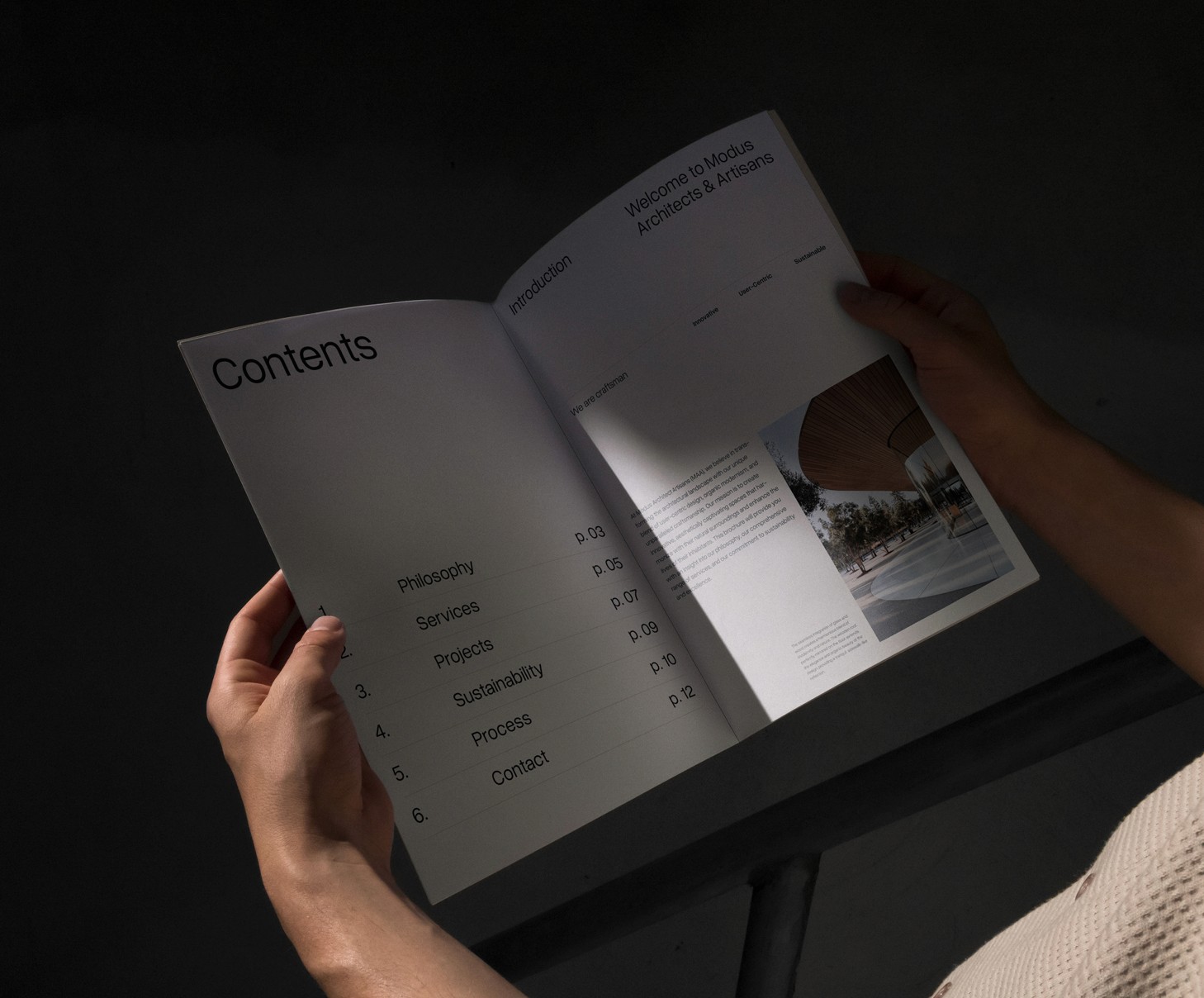 Brochure design MAA by Typefool