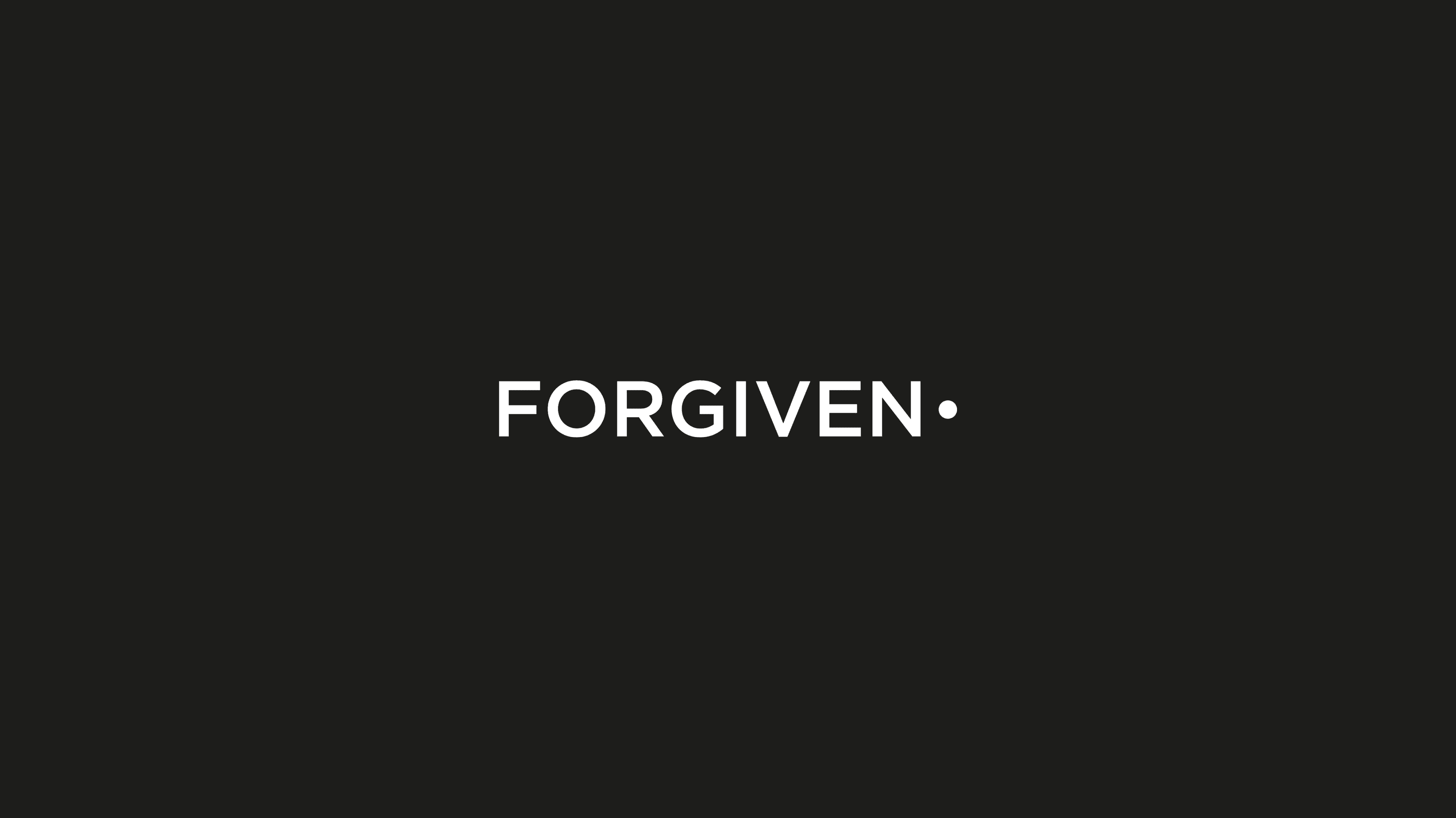 Forgiven logo
