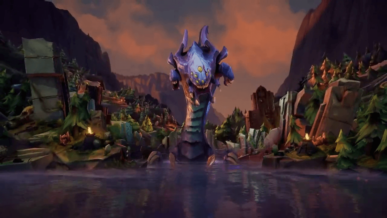 A screen capture of the Riot Games: Battle of Baron digital experience