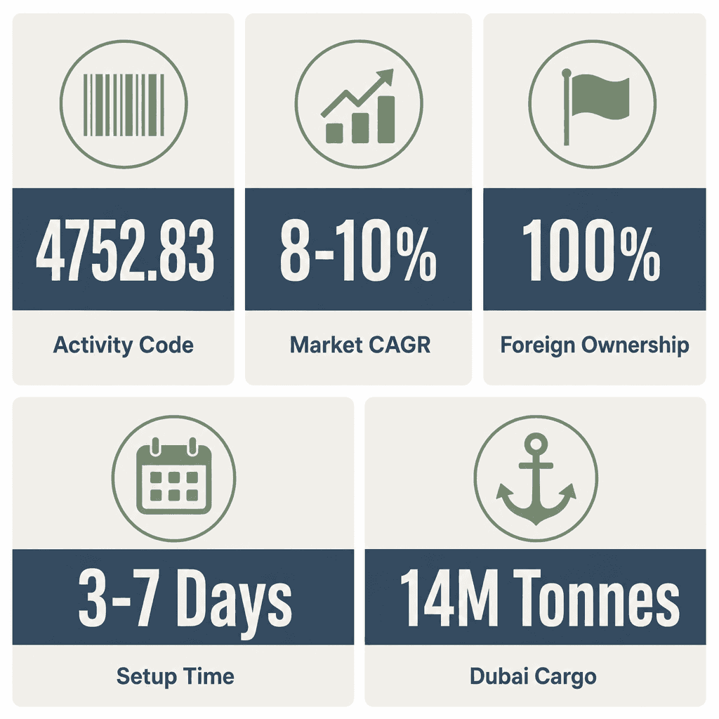 Infographic: Green Buildings Construction Materials Trading License in Dubai