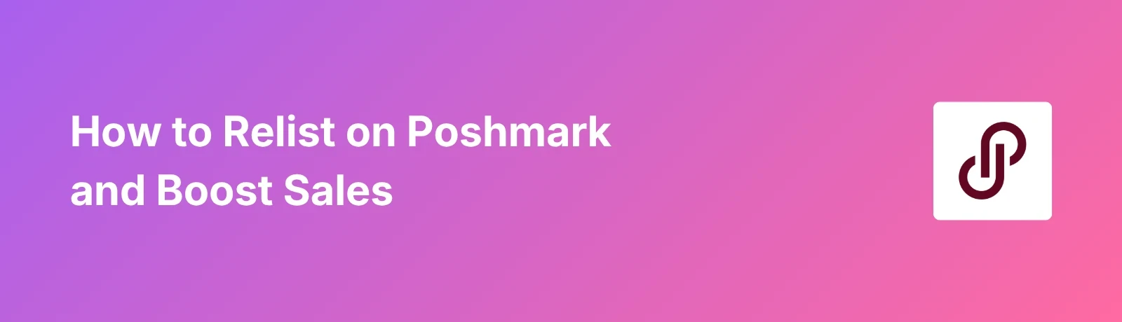 Relist on Poshmark