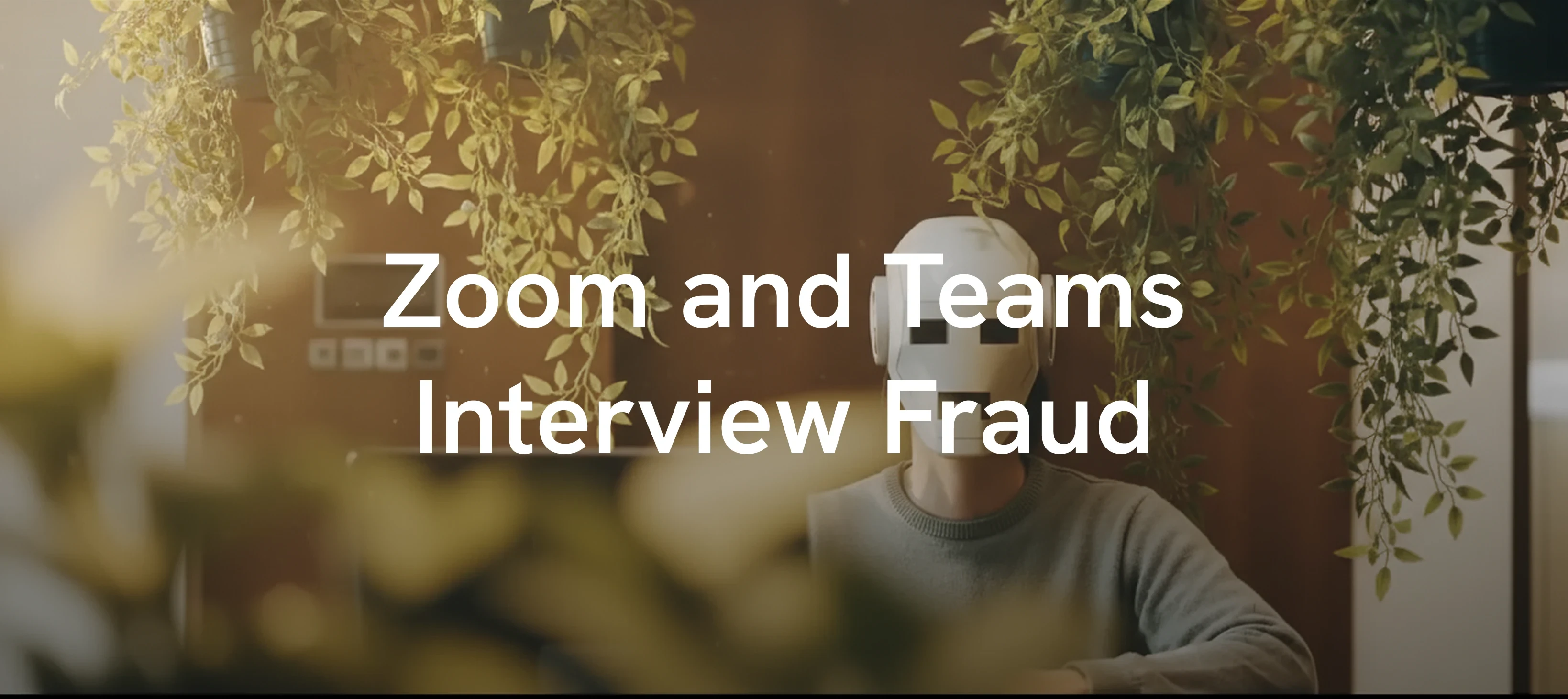 Deepfake voices in hiring