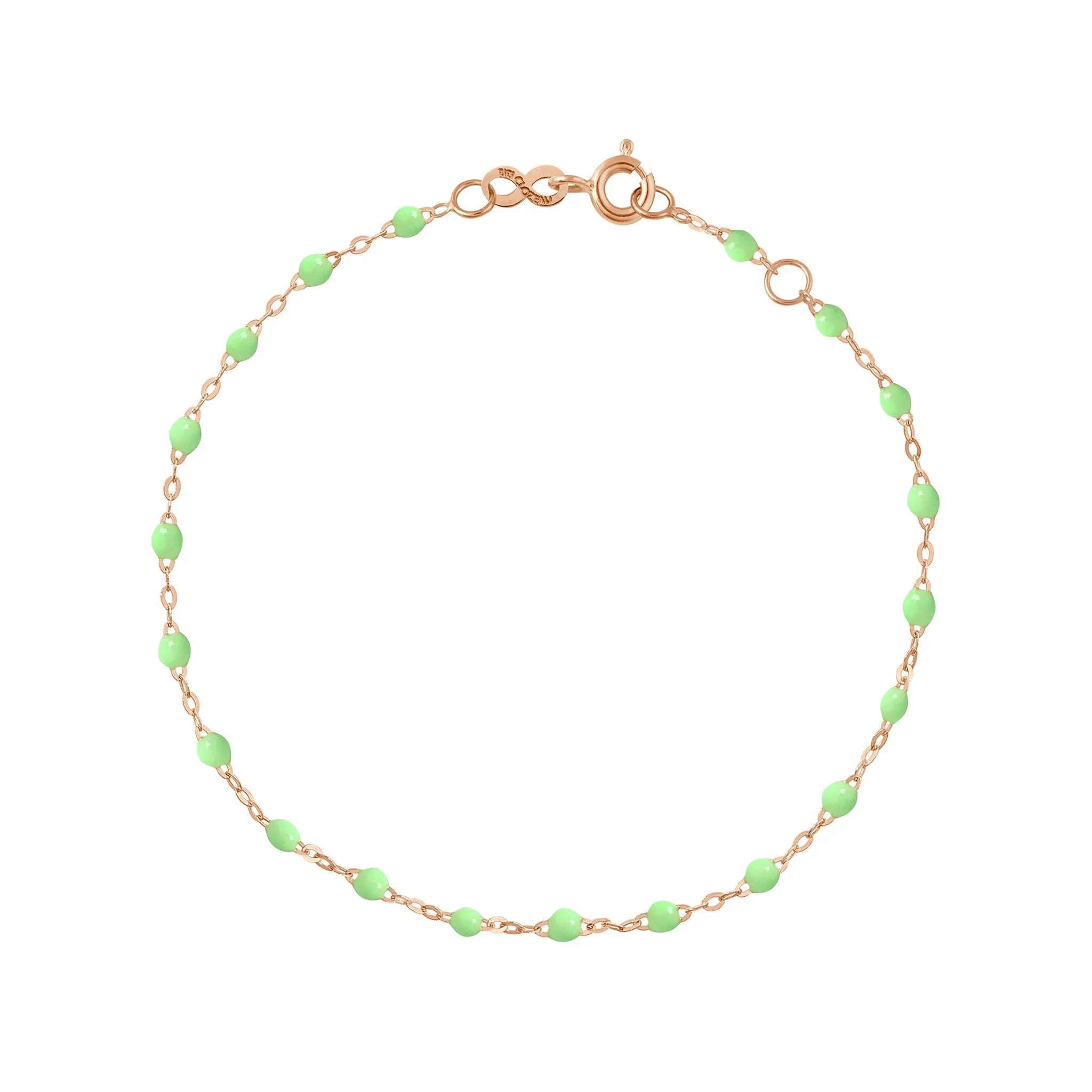 Bracelet anis Classique Gigi, or rose