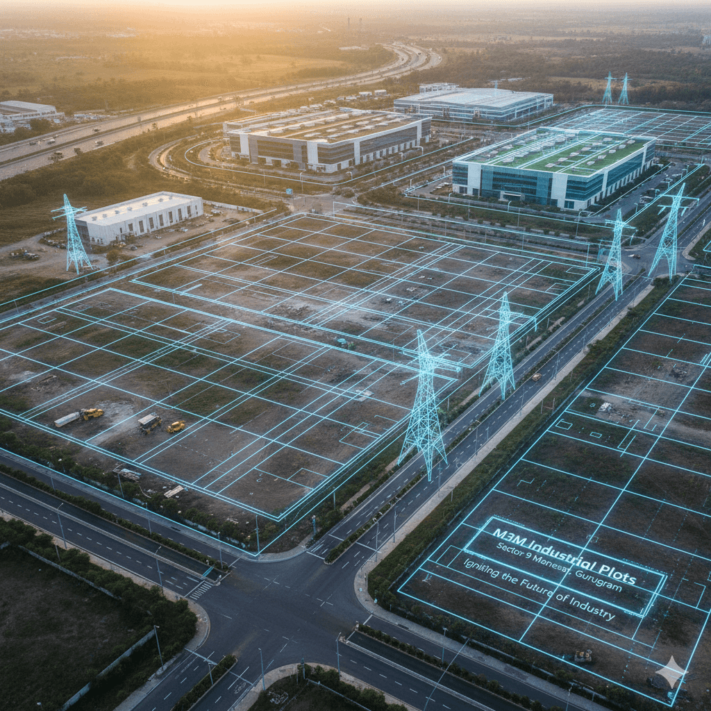 M3M Industrial Plots in Manesar Conceptual Blueprint with Real-World Integration