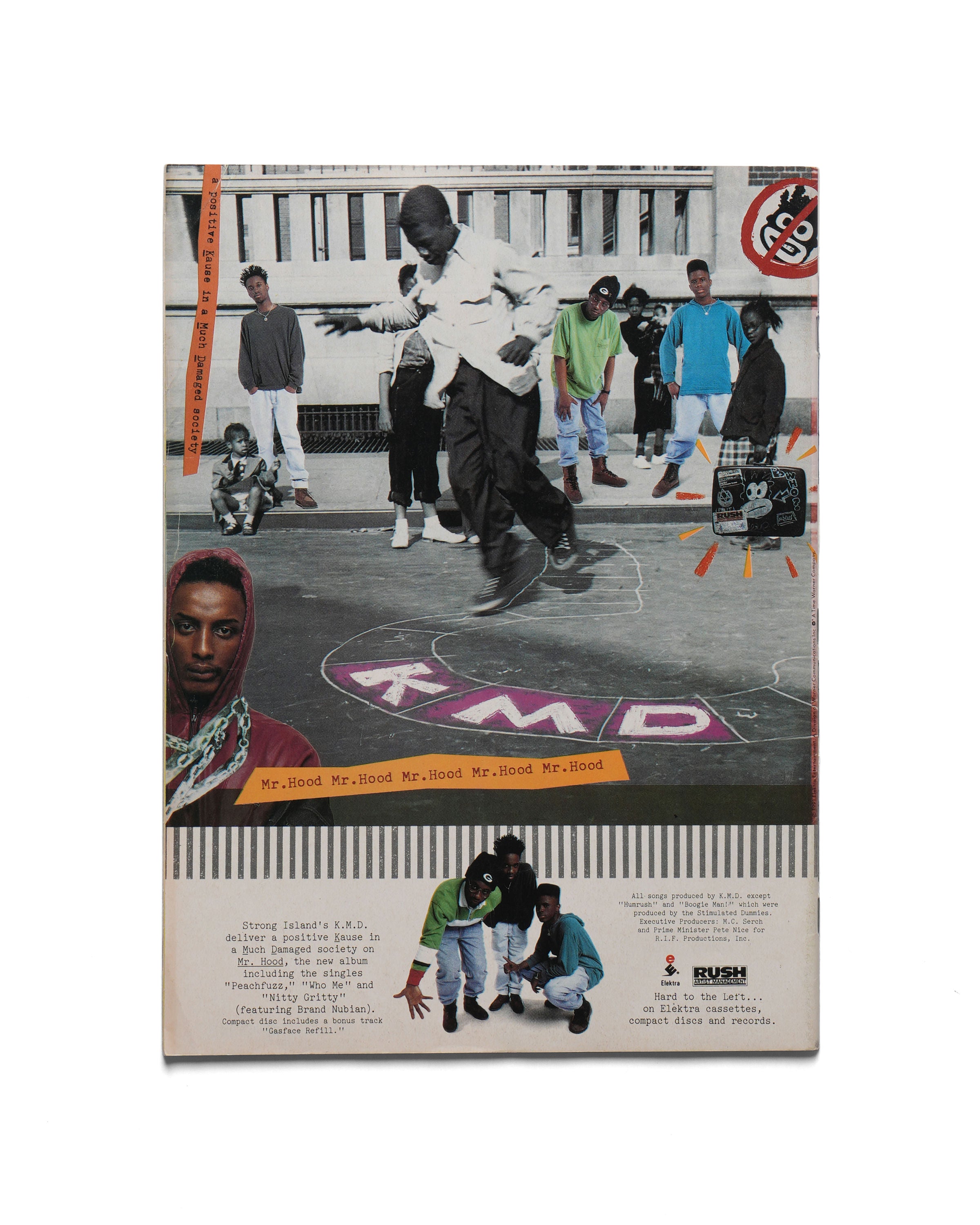 Word Up - August 1991 - Back Cover
