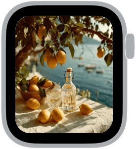 citrus air Apple Watch face preview 4 featuring summer.