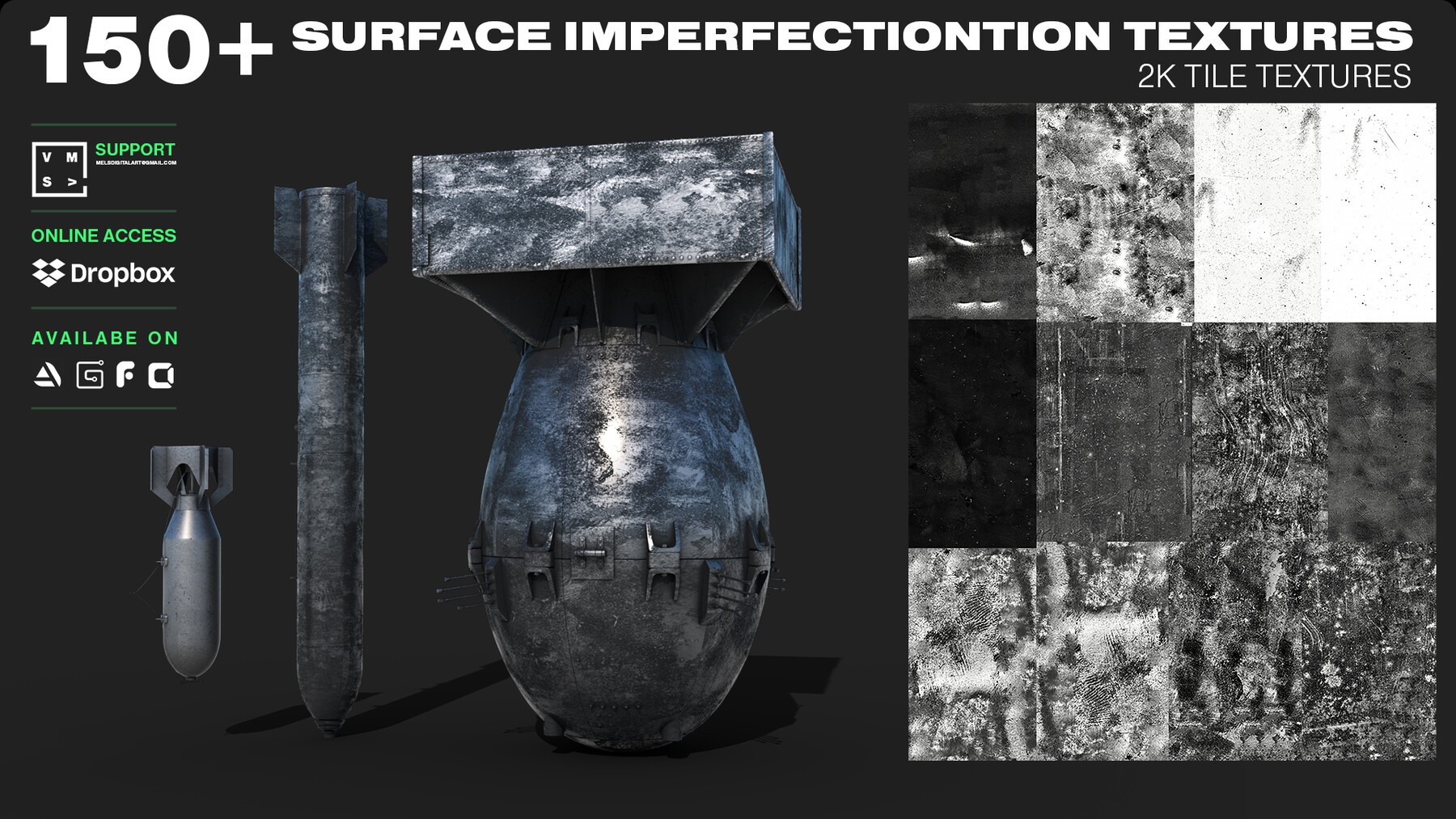 Surface Imperfection Maps, Stencils