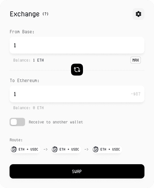 How to Bridge to and from Base