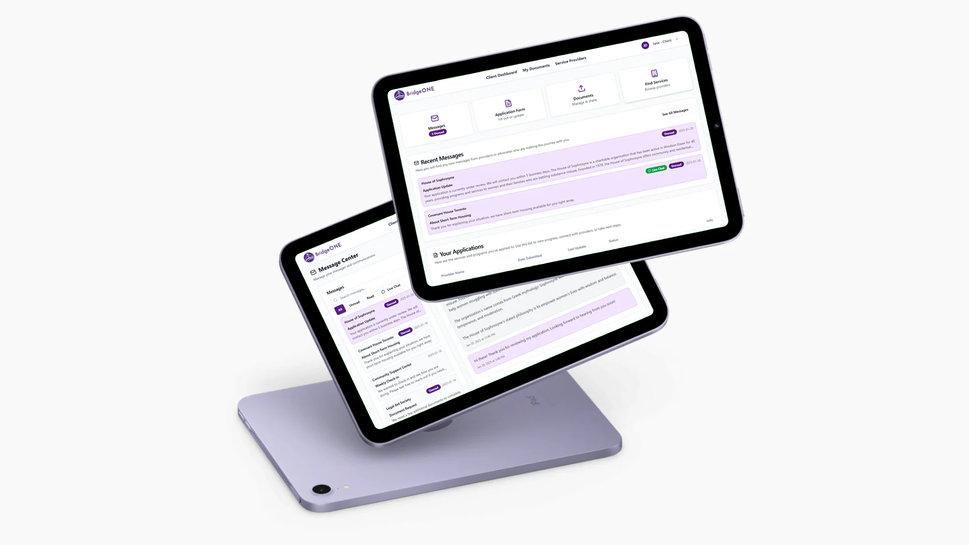 Project footer image, showcasing the hero section of the website