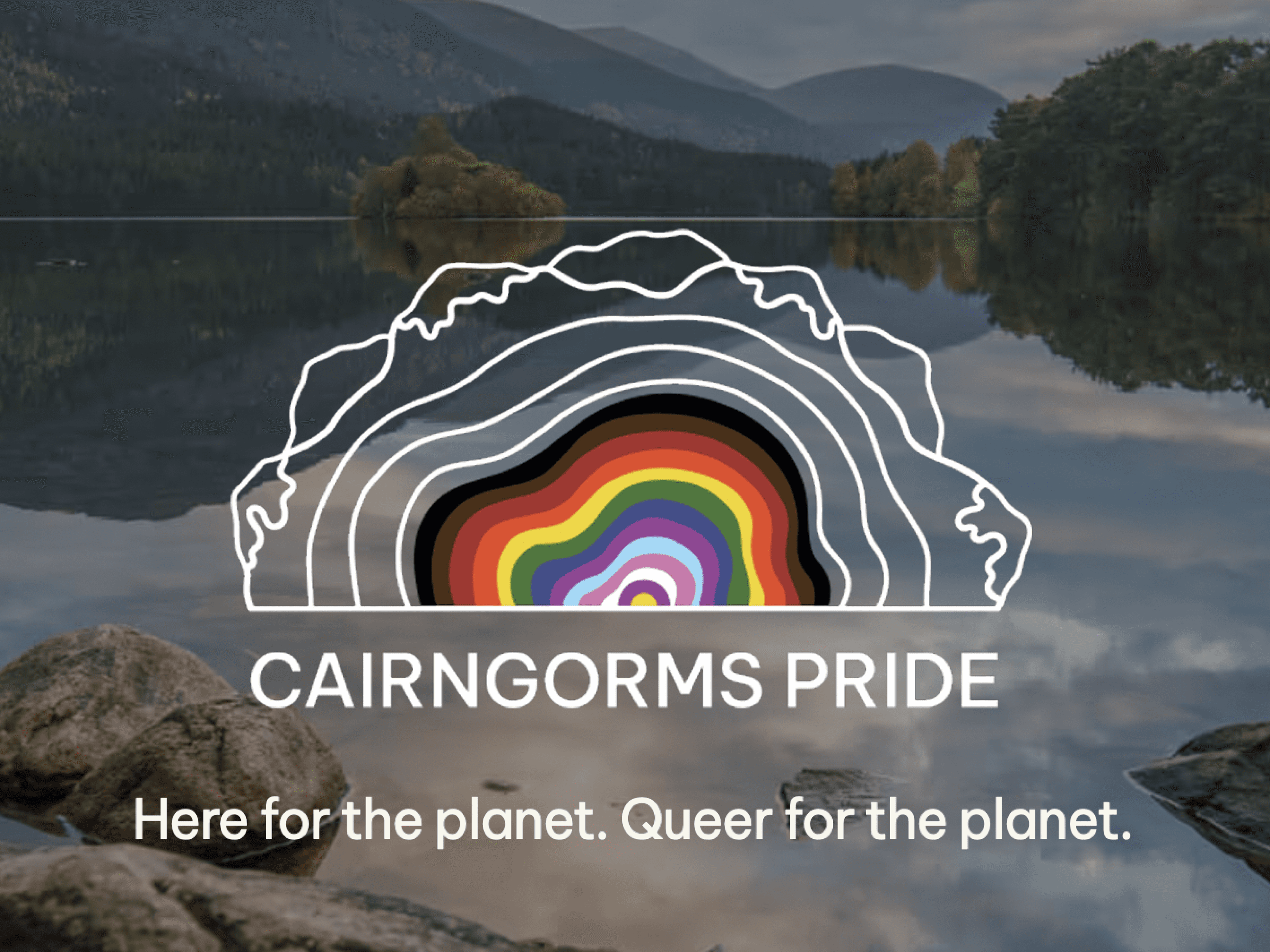 Find out more about our design work for Cairngorms Pride.