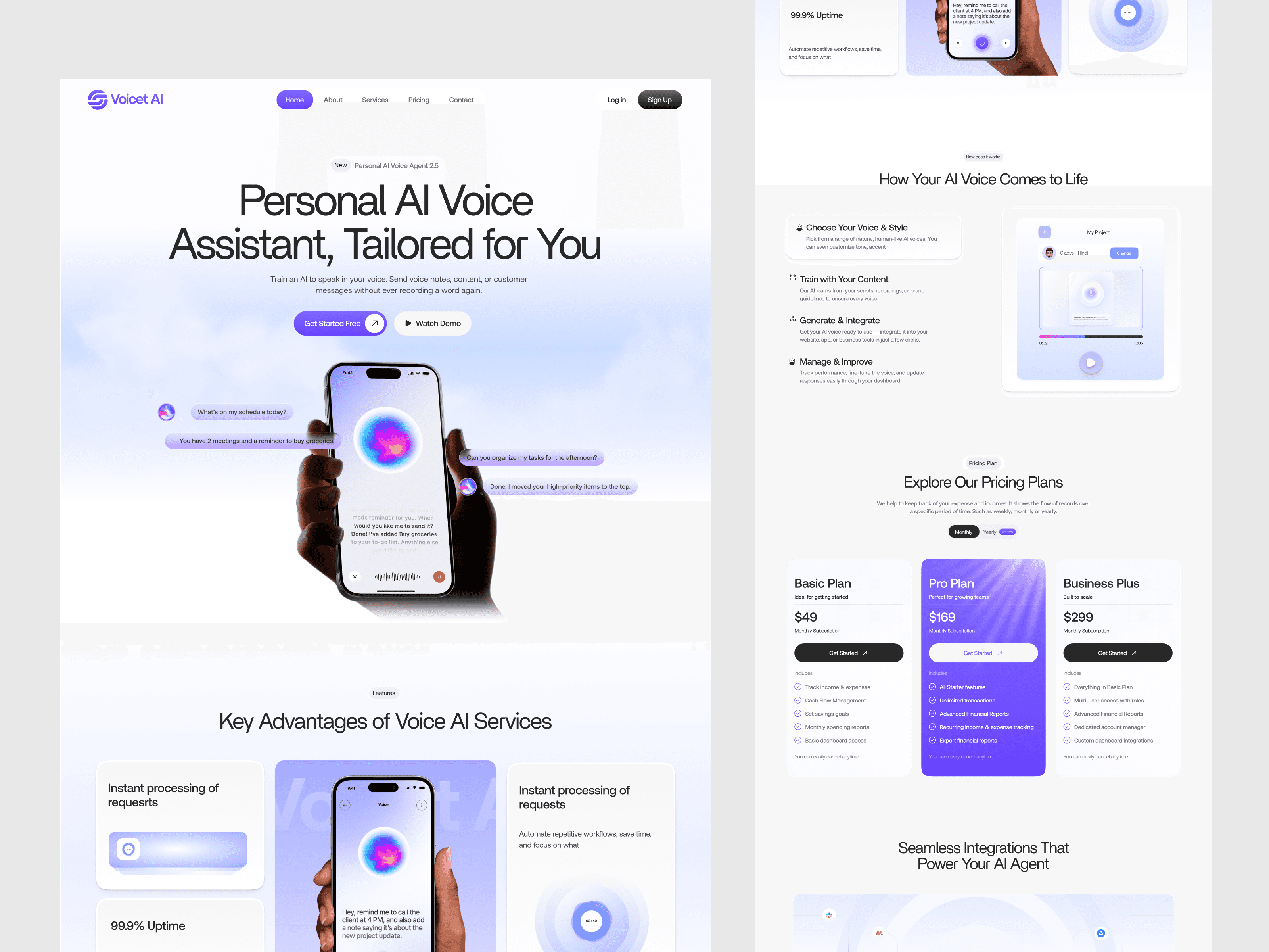 Twitter post engagement landing page