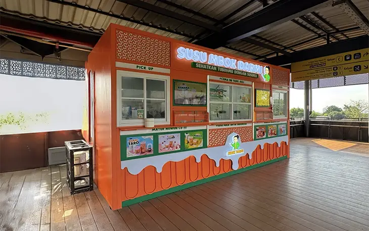 booth susu mbok darmi