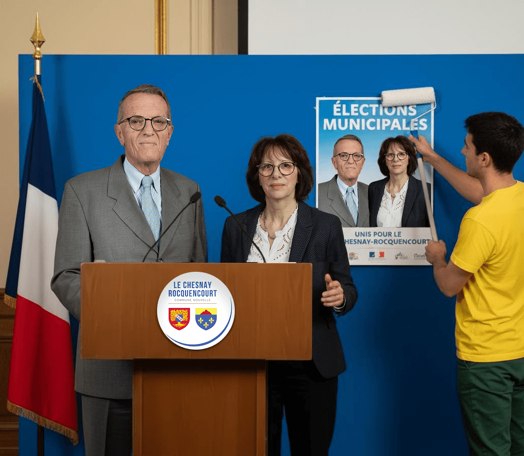 Photo_têtes de liste devant un pupitre