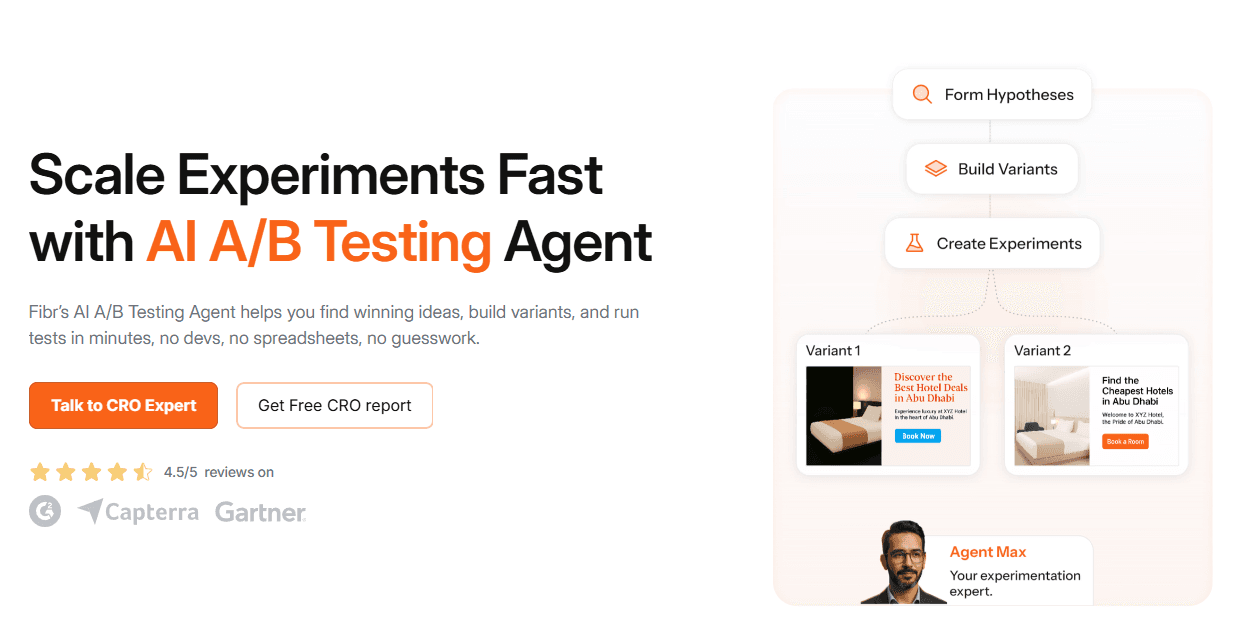 Fibr AI Dashboard Screen Shot