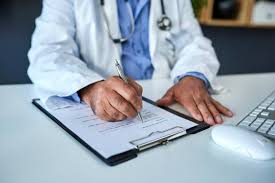 doctor writing image