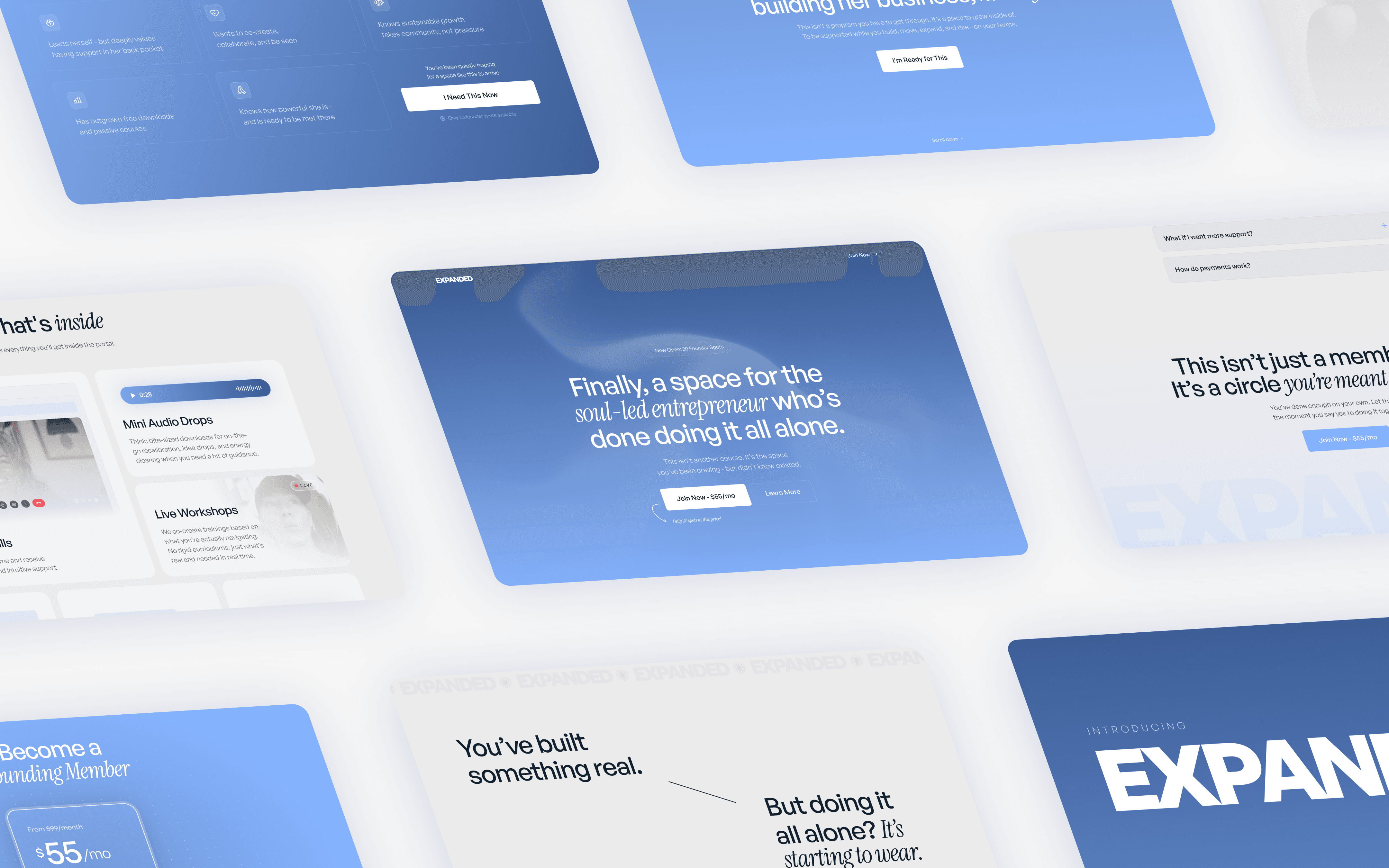 Páginas projeto Expanded