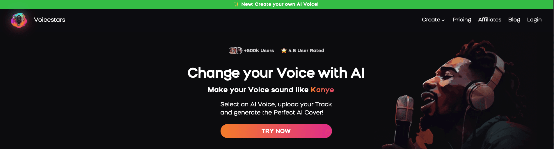 Voicestars ai voice changer