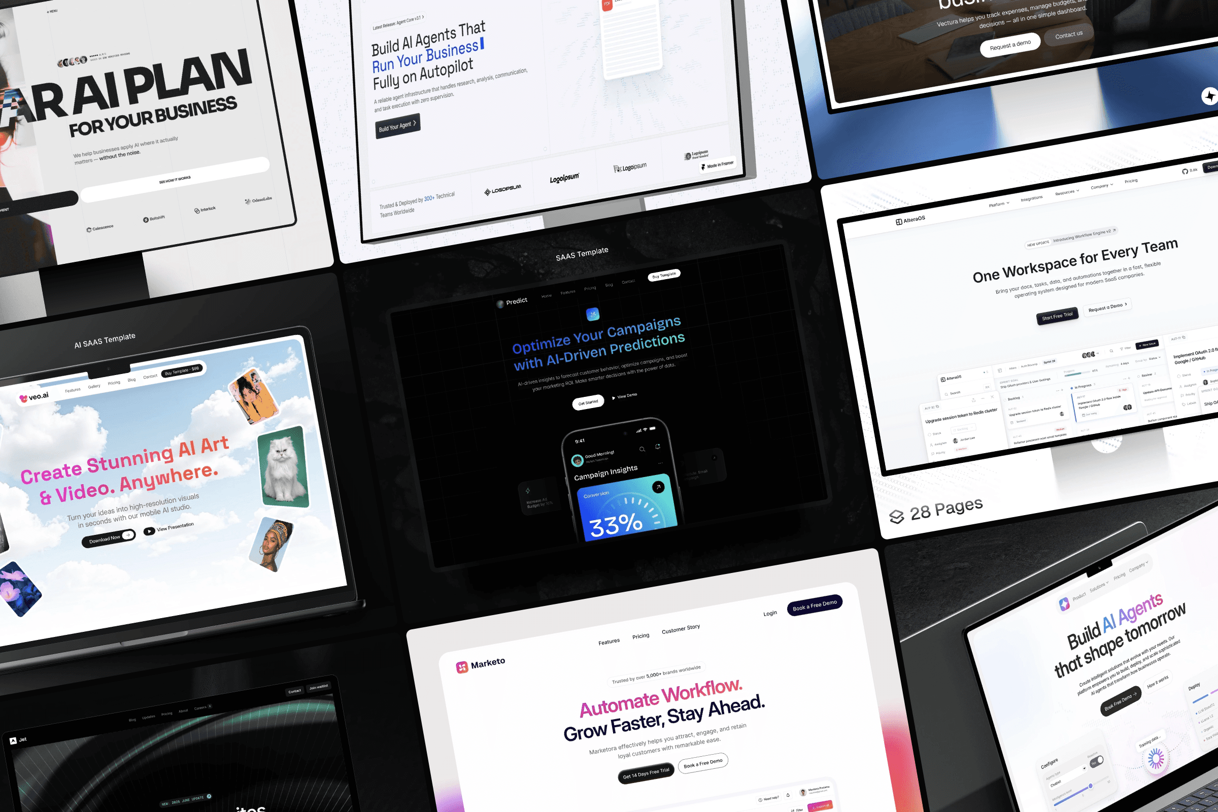 Best Framer templates for SAAS and AI in 2026