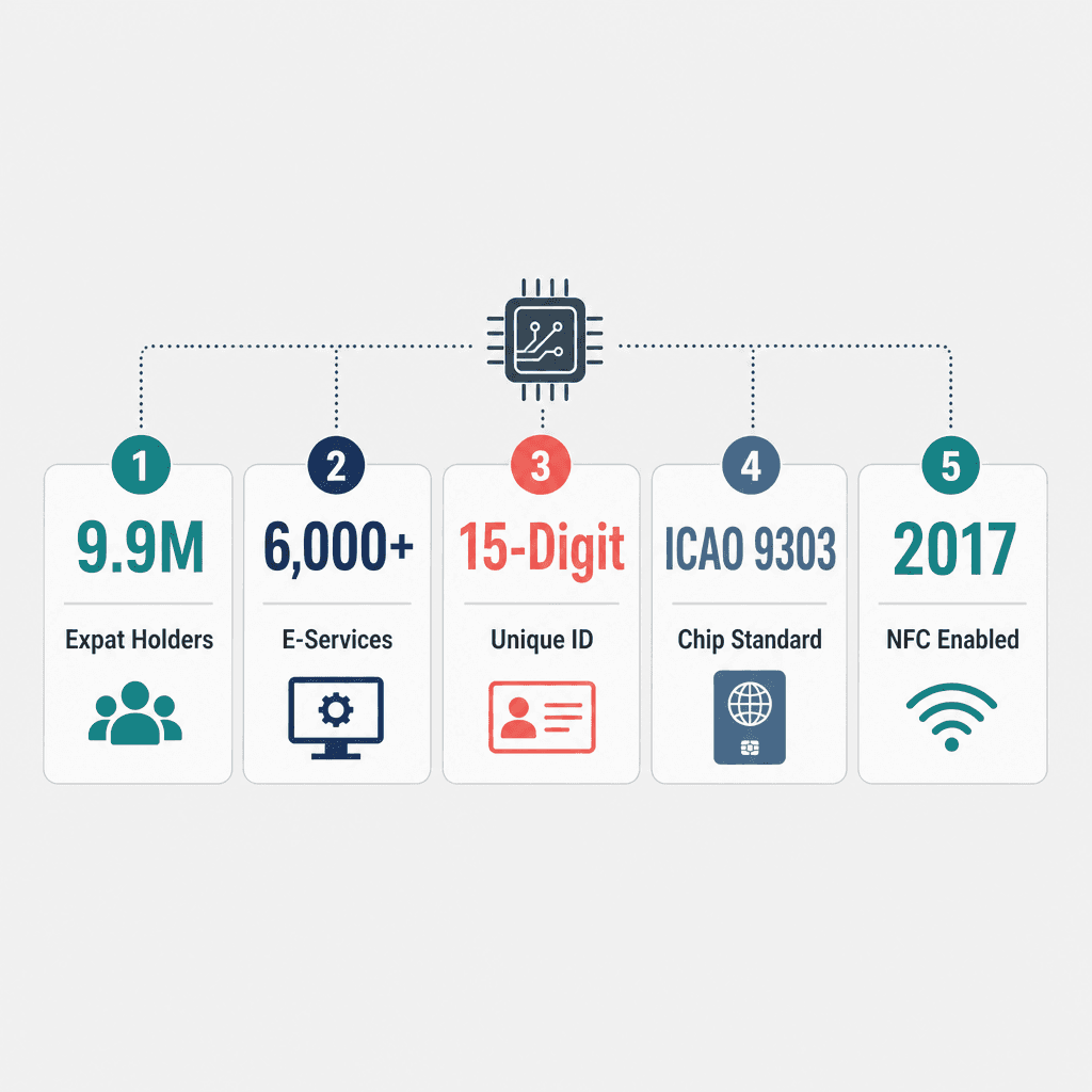 Infographic: Emirates ID Benefits: Everything Your ID Card Entitles You To