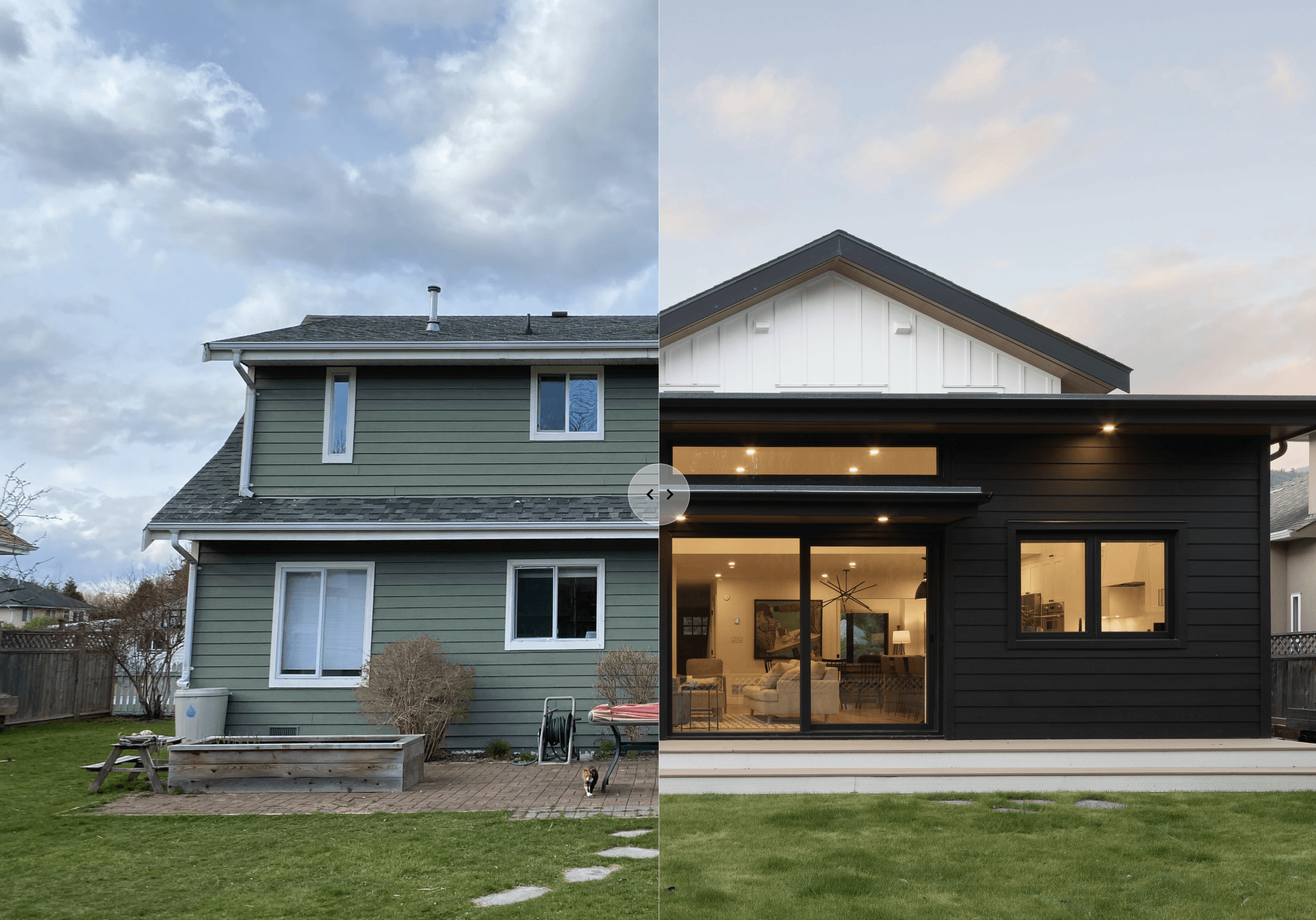 before and after house exterior | homeowner hq