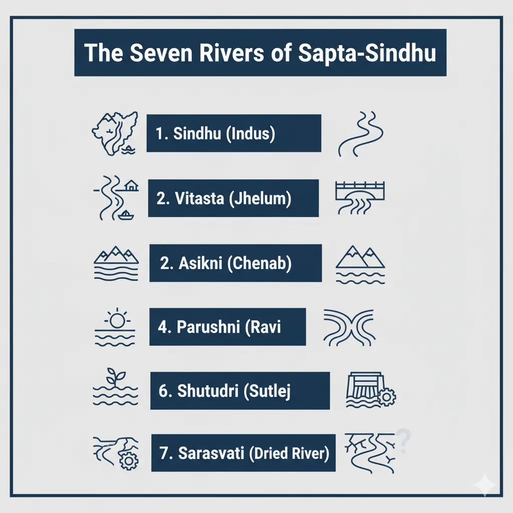 The Seven Rivers of Sapta Sindhu
