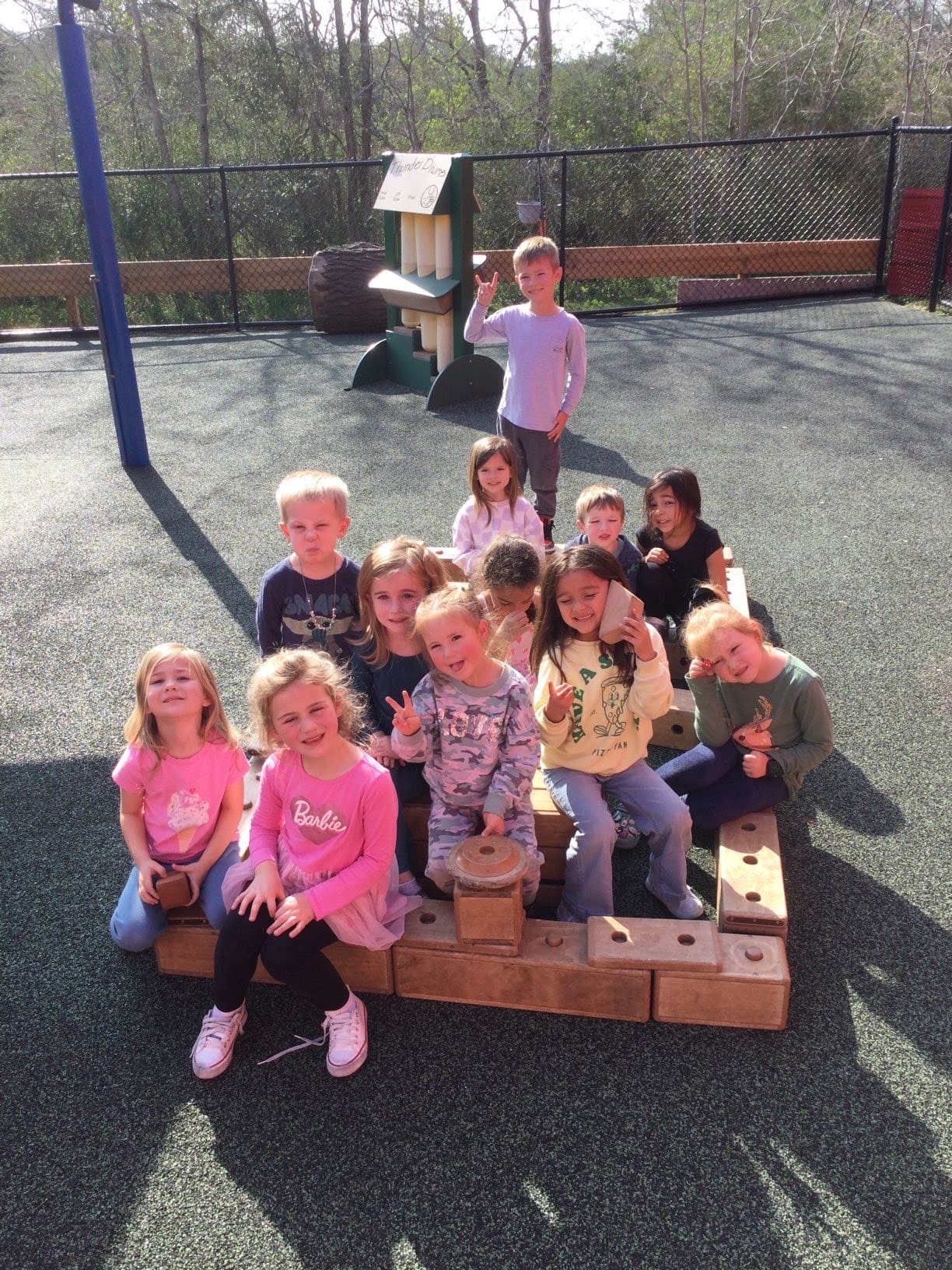 Children sitting down