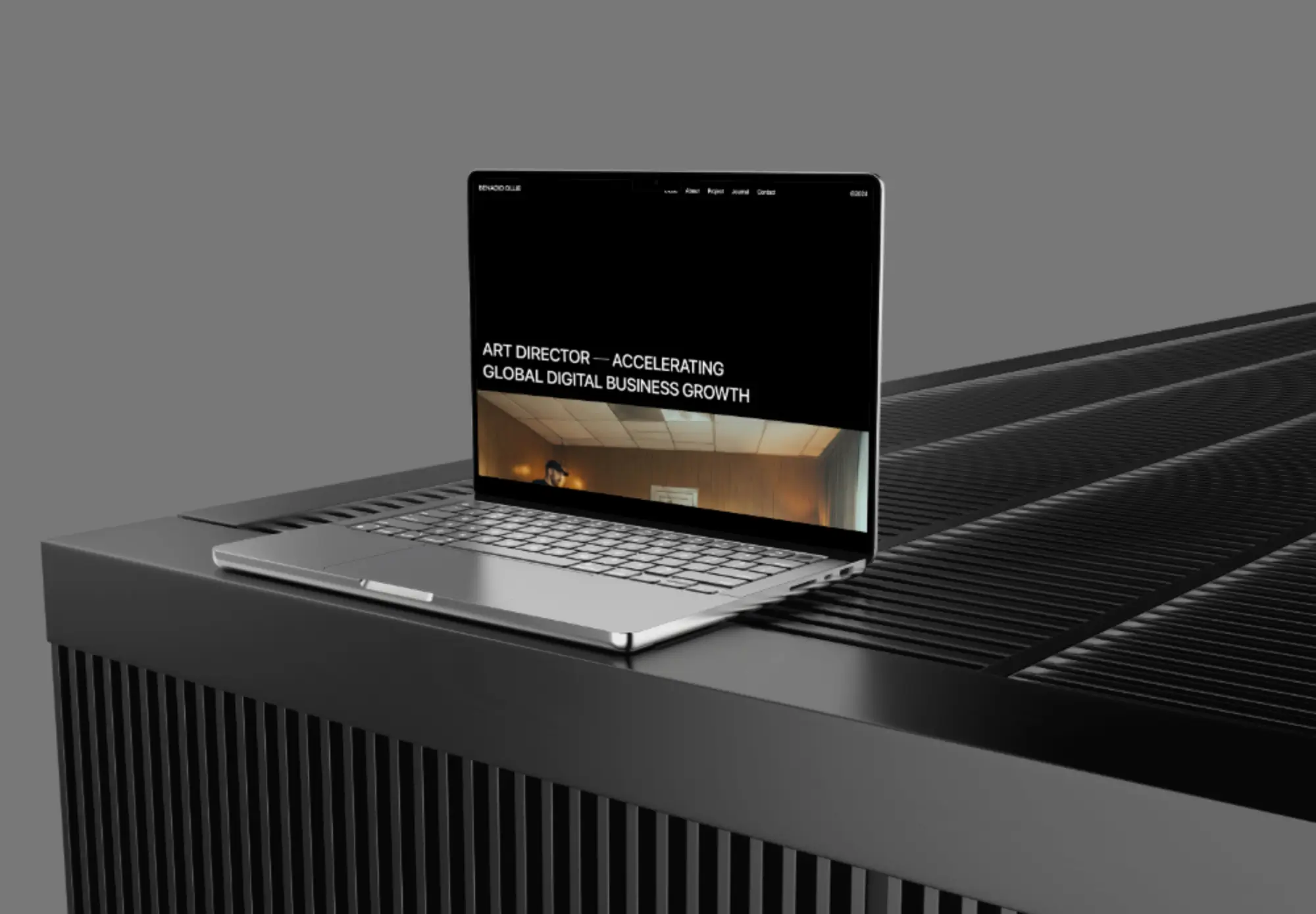 Creative agency website built with Webflow and custom GSAP interactions
