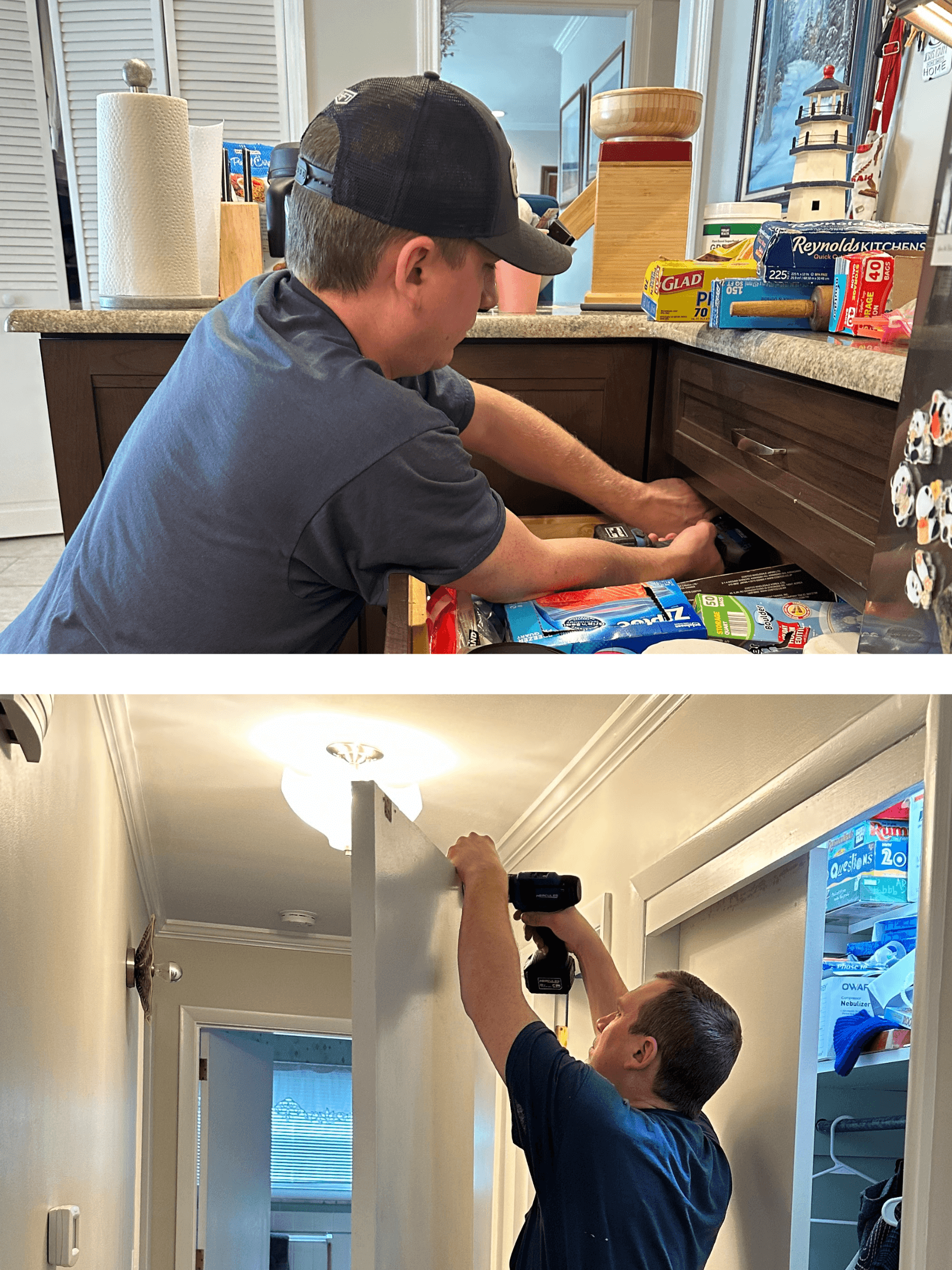 Handyman and appliance repair services in Greater Lexington, KY—home maintenance, mounting, doors/windows, minor plumbing/electrical, and appliance repair.