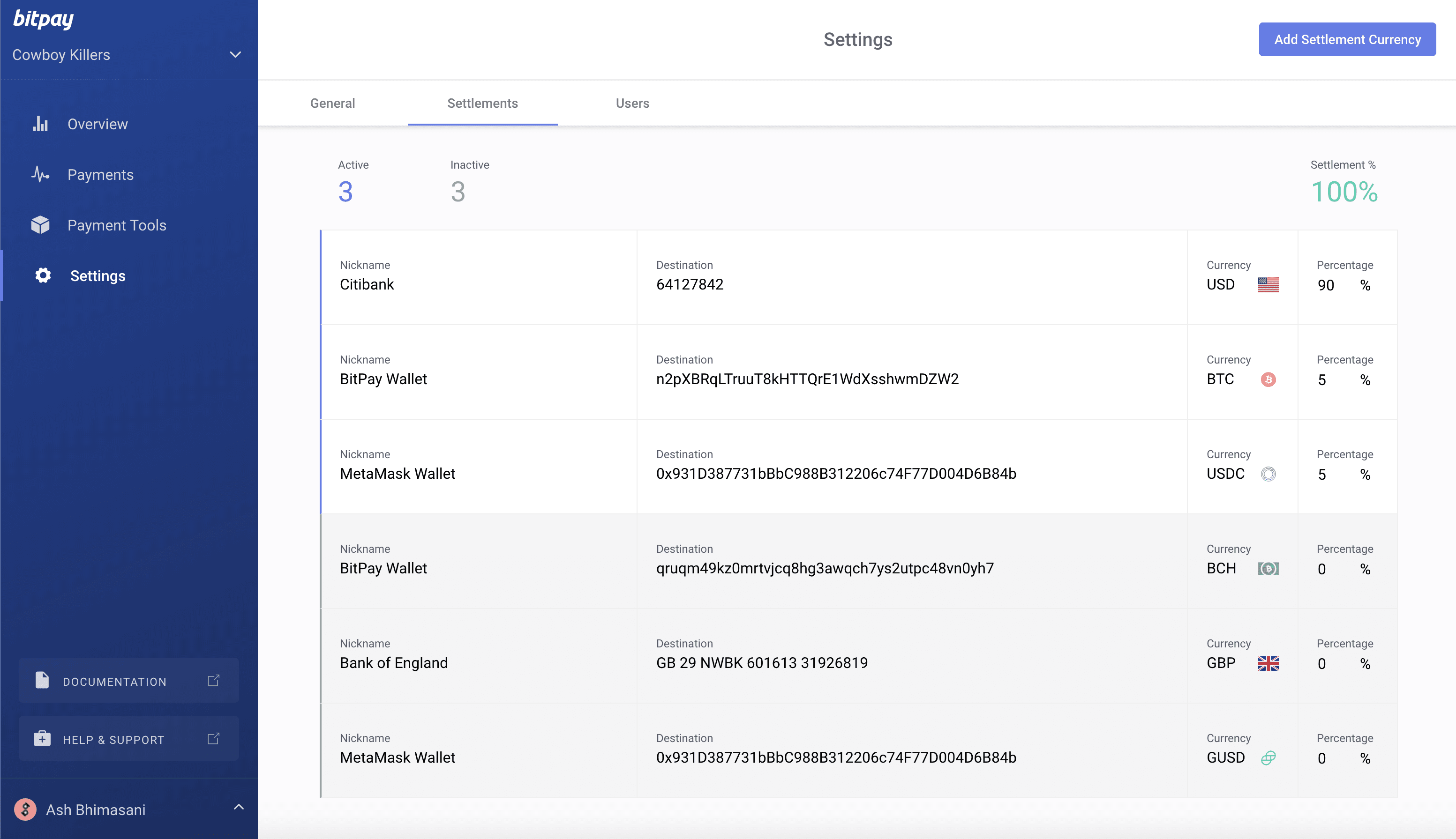 Merchant Dashboard