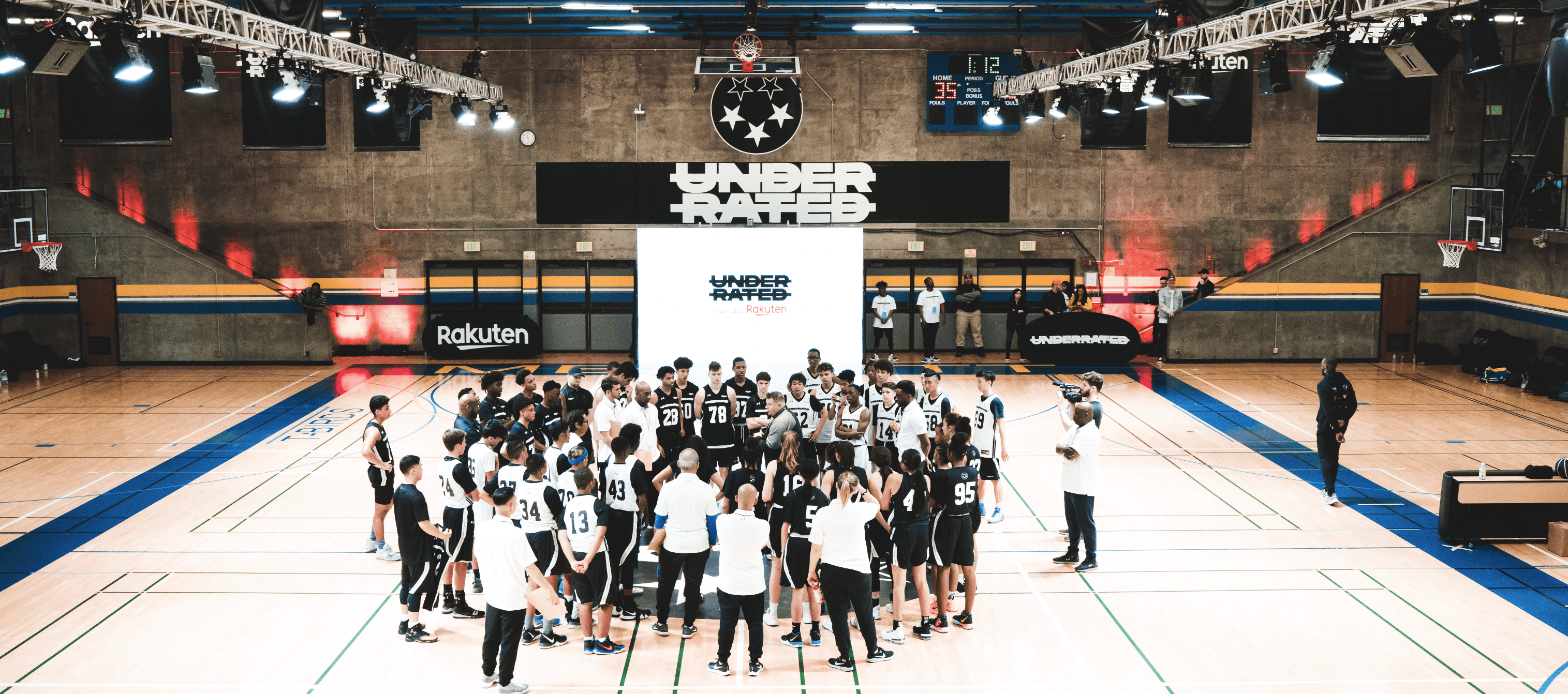 Male athlete training core strength with plank exercise in fitness branding photo