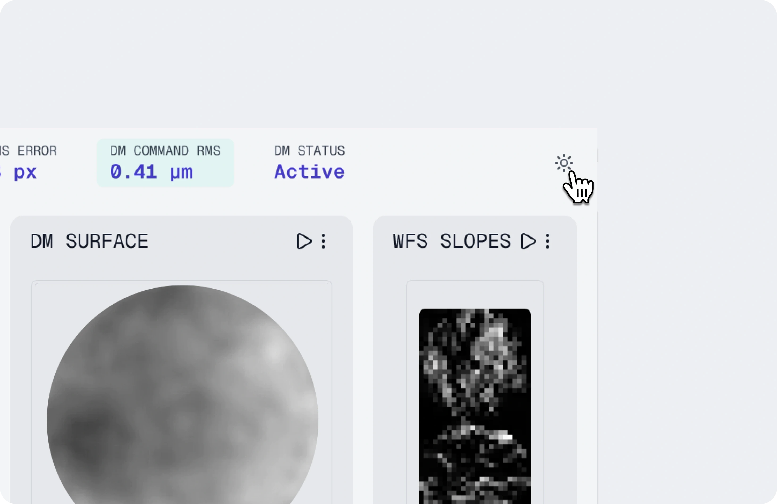 Cursor clicking between light and dark mode