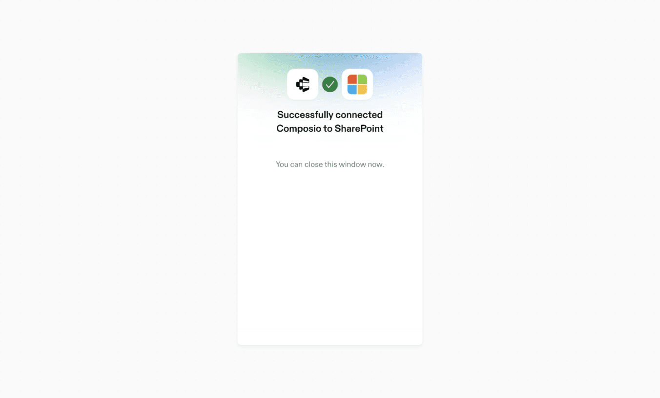 Successful custom SharePoint OAuth callback