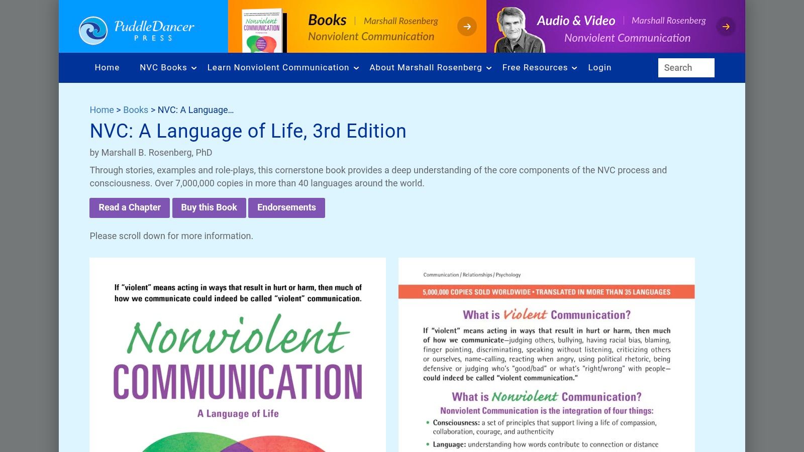 Nonviolent Communication: A Language of Life (3rd Edition)