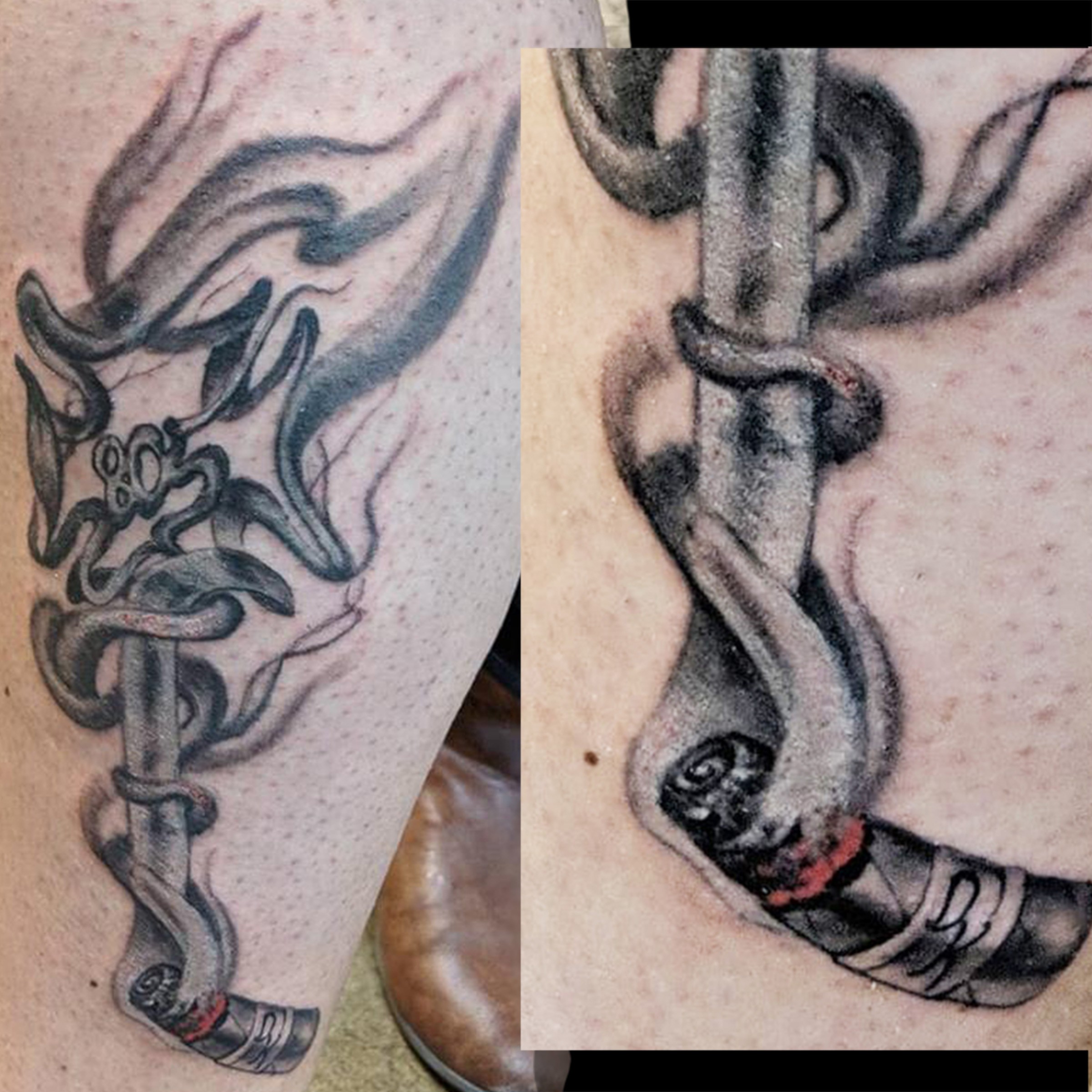 Tattoo by Jeff Cook, portfolio piece 24