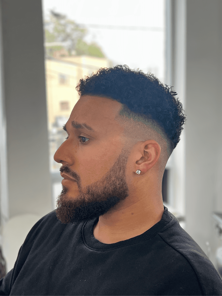 white rabbit on grey concrete floor