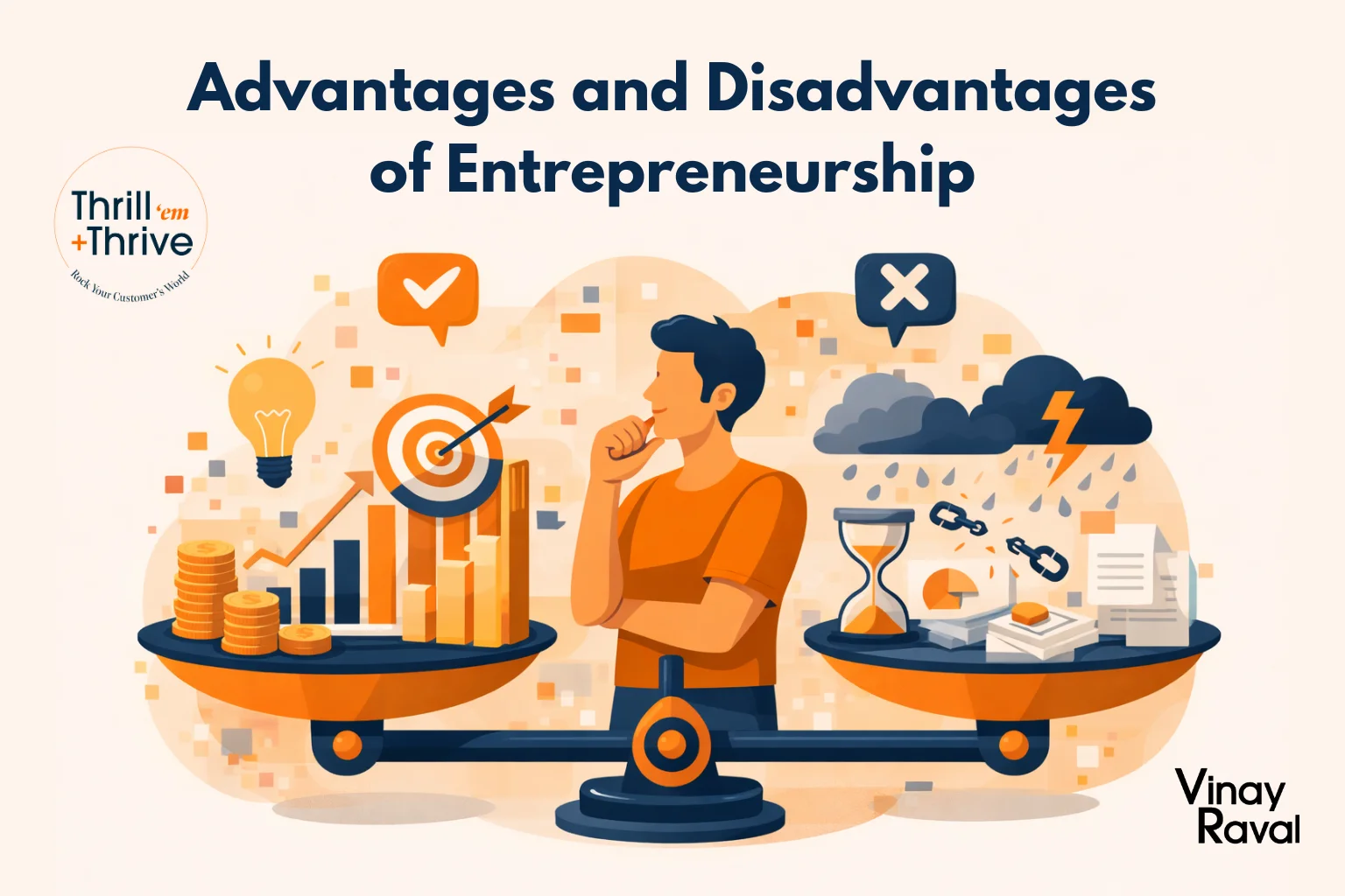 man thinking about entrepreneurship