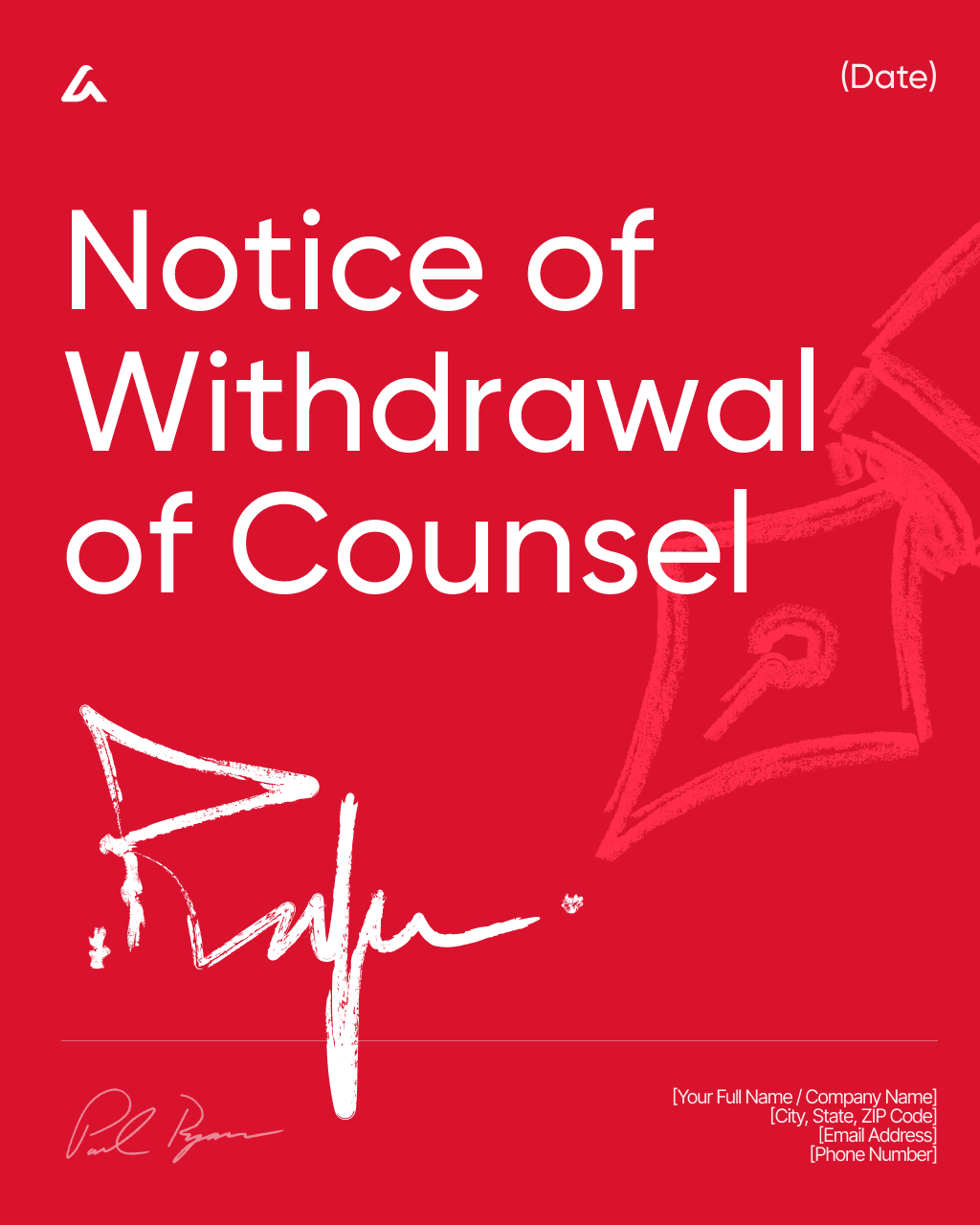 Notice of Withdrawal of Counsel