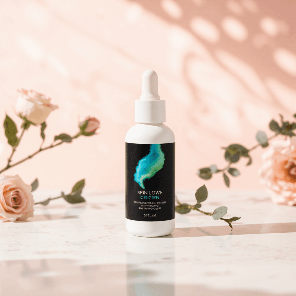 product photography of bottle of dietary supplement