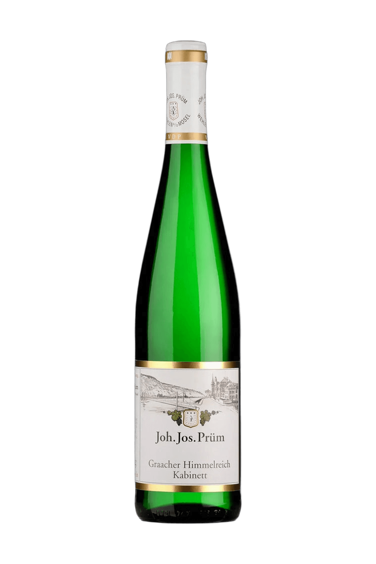 Bottle shot of JJ Prum Graacher Himmelreich Kabinett Riesling