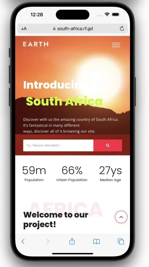 Website overview