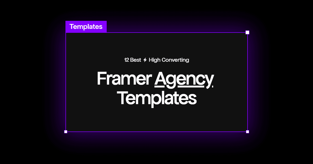 Framer Agency Template