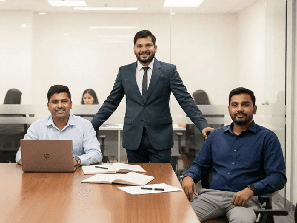 Diksha, a Tax advisor sitting in her office