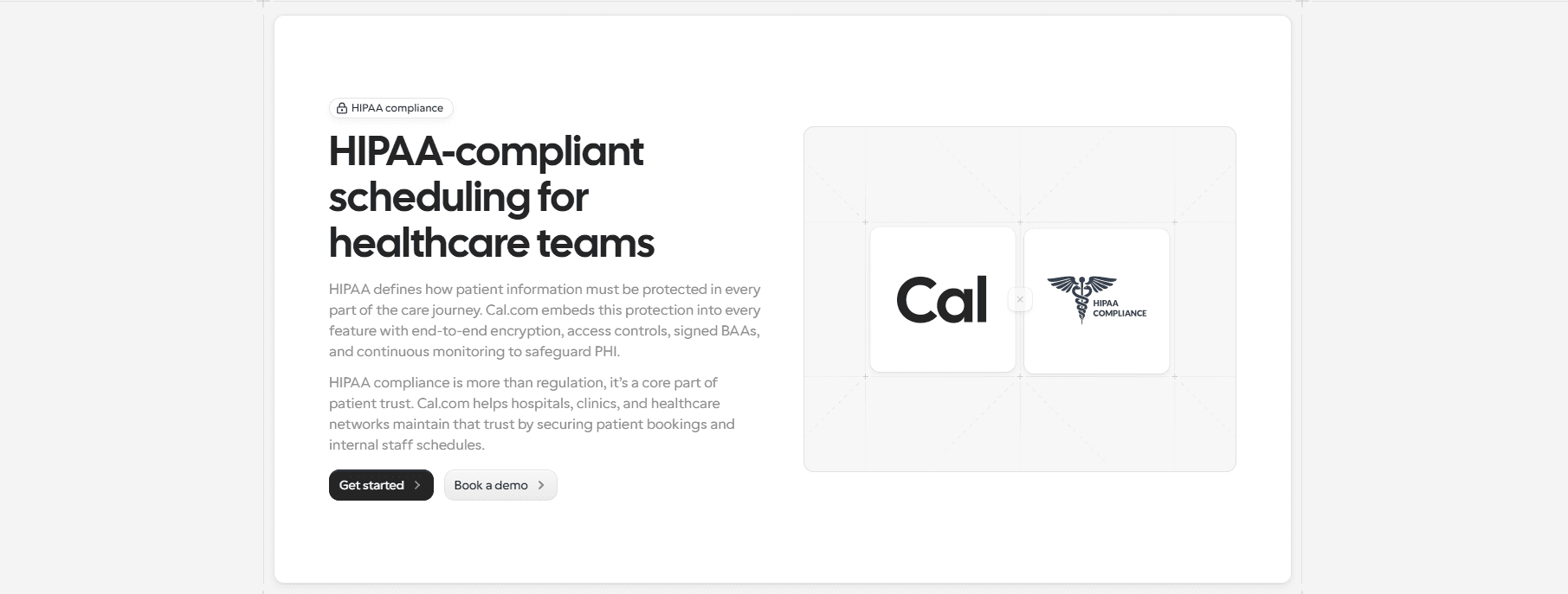 Cal.com homepage
