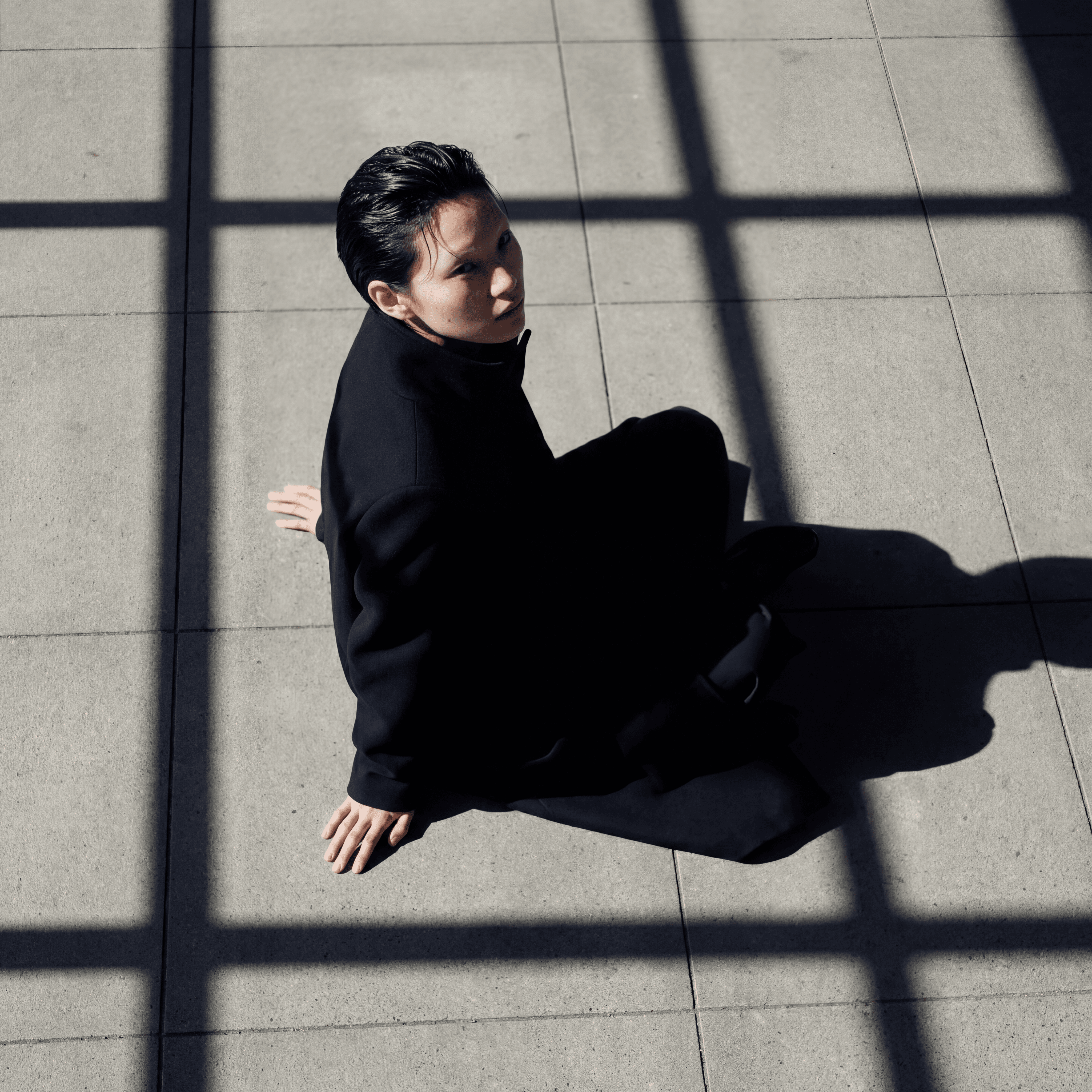 Kinetic draping simulation on silhouette, High Fashion Editorial, Canon K-35 Primes lens flare, Fluid matter against static weight, Engineered by Aventi