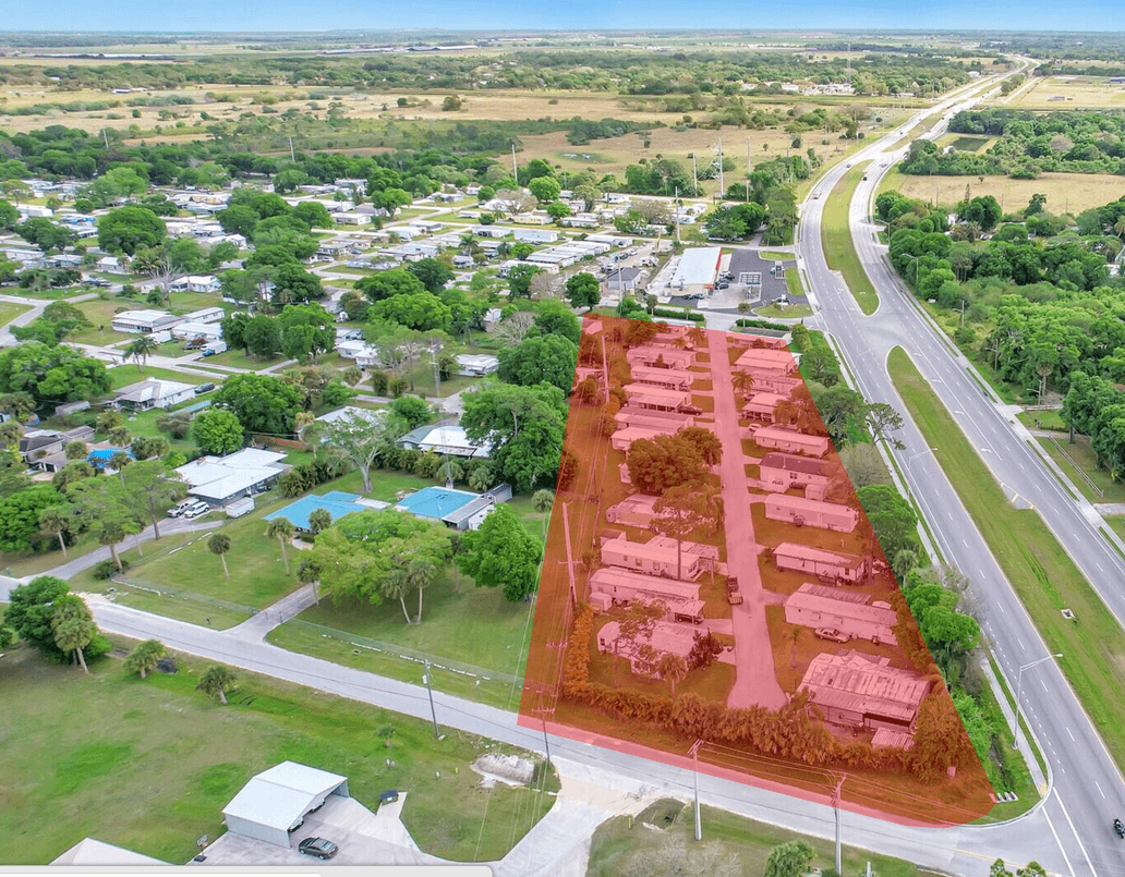 Pine Ridge Mobile Home Park, Okeechobee, Florida