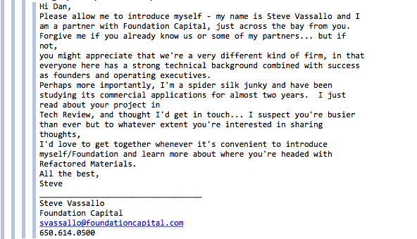 email screencap