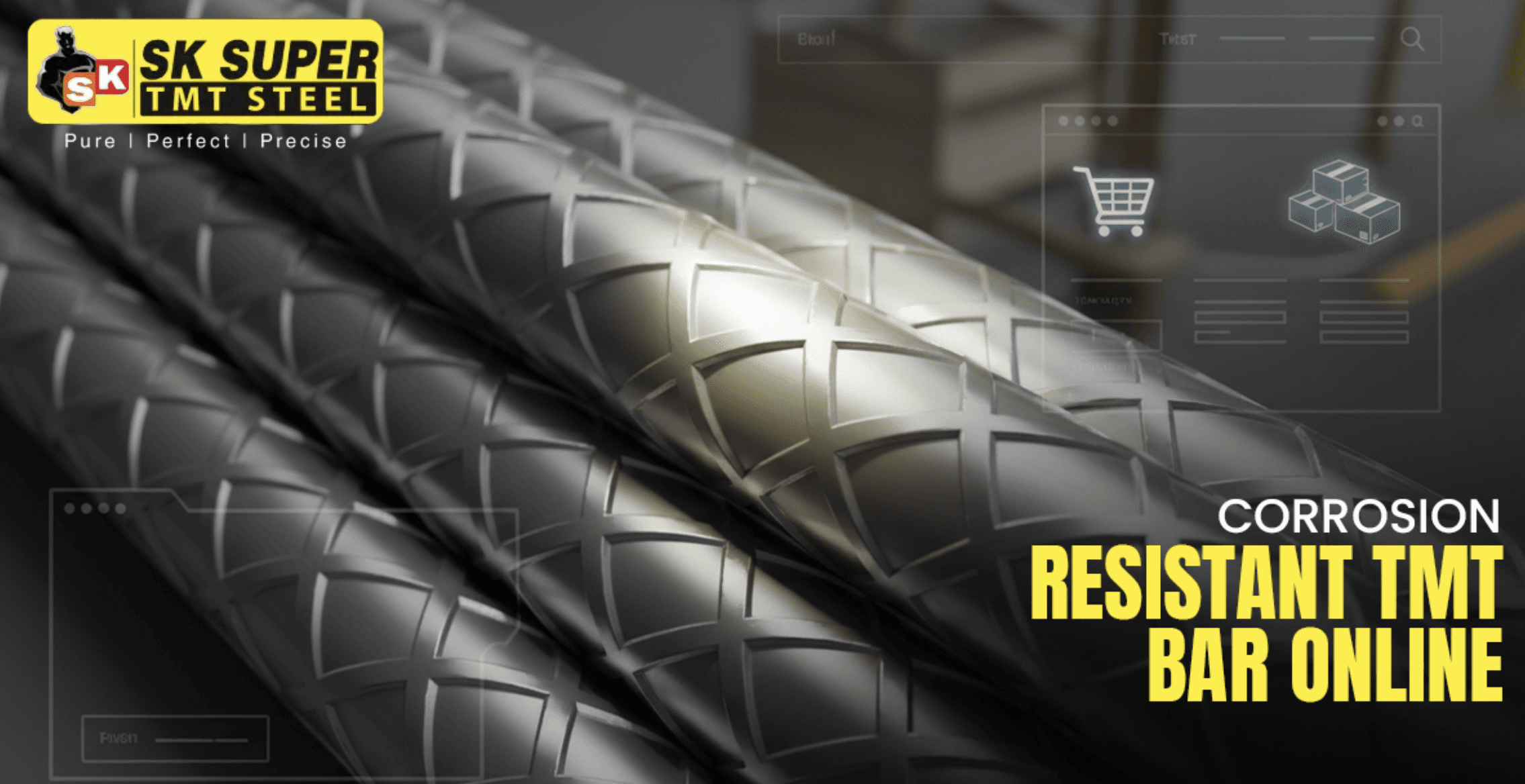Corrosion resistant TMT bar online
